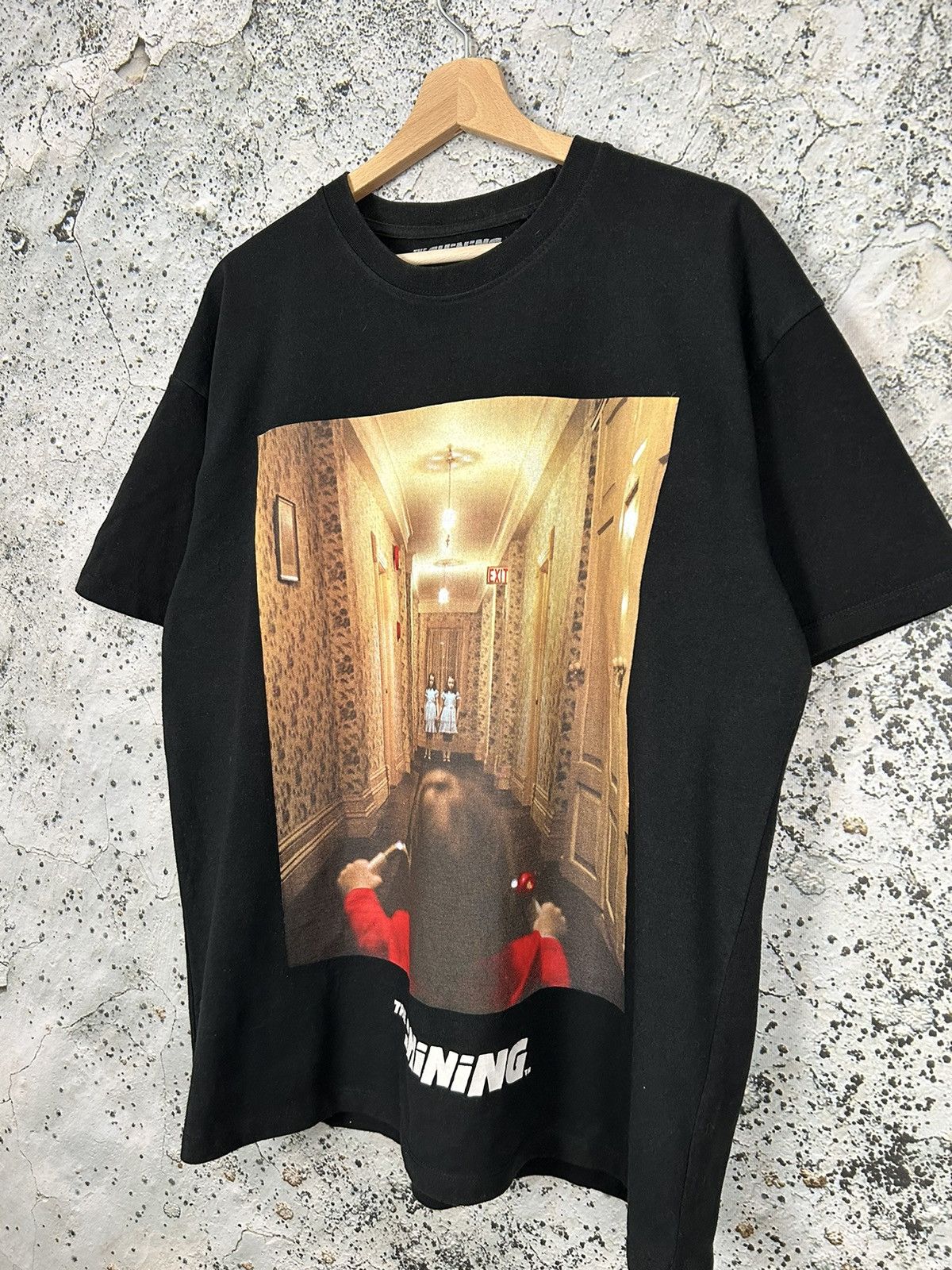 Vintage The Shining Rare Movie Graphic Tee Vintage Streetwear AOP Size US M / EU 48-50 / 2 - 3 Thumbnail