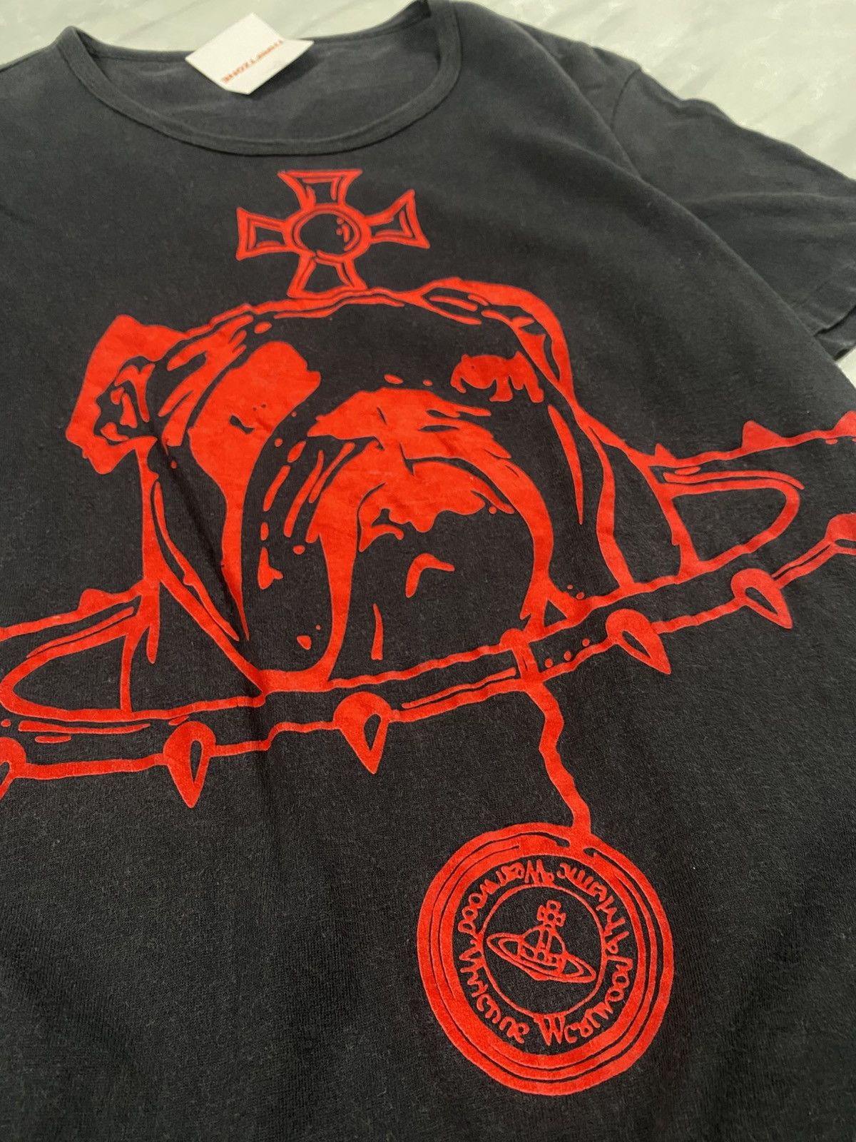 Vivienne Westwood Rare Vintage Vivienne Westwood Punk Goth Baby Tee Slimfit Size M / US 6-8 / IT 42-44 - 3 Thumbnail