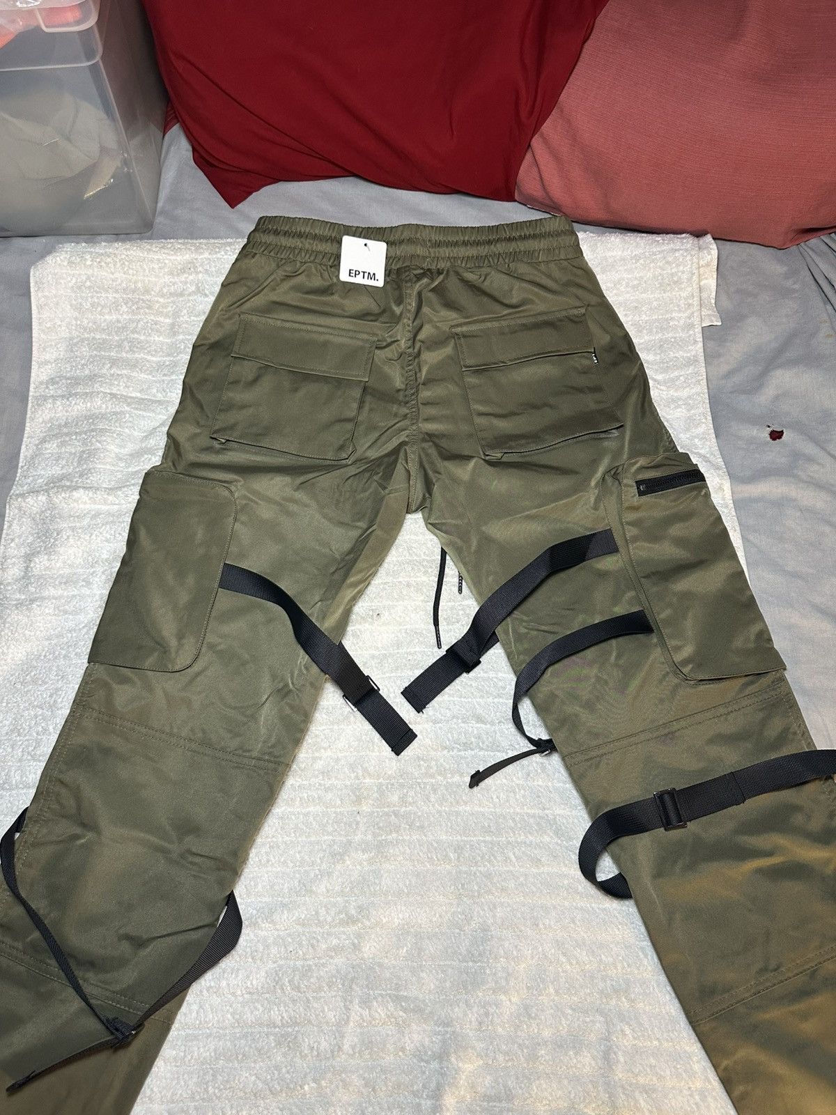 Designer × EPTM. × Travis Scott EPTM LA Brand Cargo track pants Size US 30 / EU 46 - 7 Thumbnail