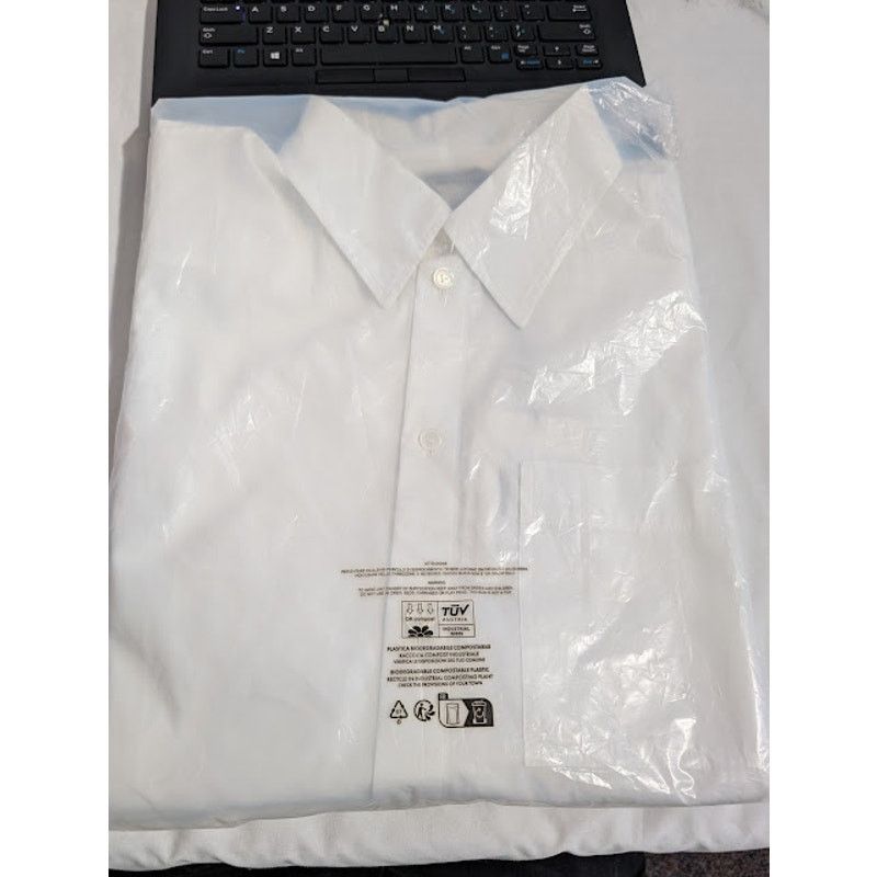 Bottega Veneta o1rshd1 Classic Cotton Poplin Shirt in White Size US M / EU 48-50 / 2 - 21 Thumbnail