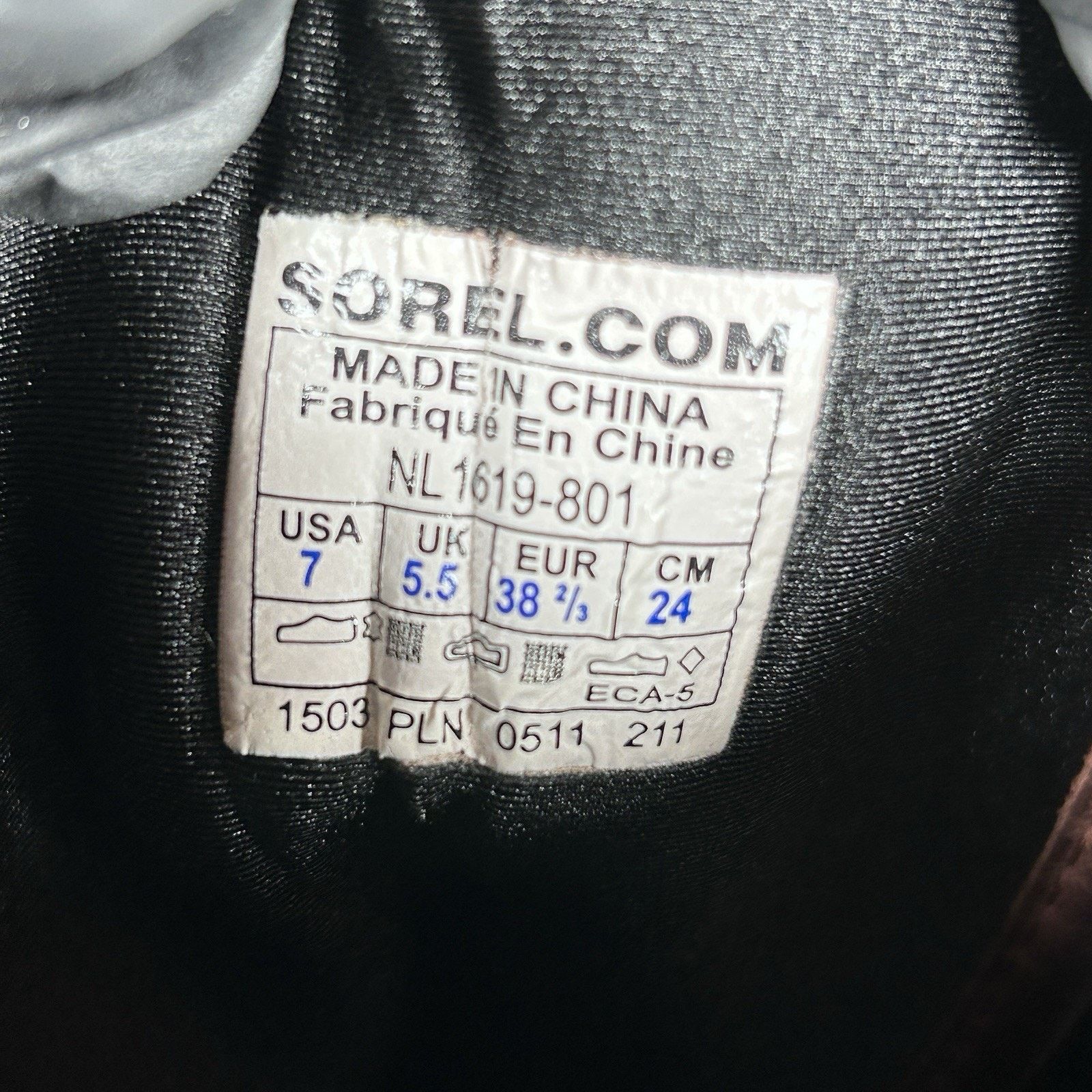 SOREL Sorel Tofino Quilted Rust Wool Waterproof Winter NL1619-801 Size US 7 / IT 37 - 10 Thumbnail