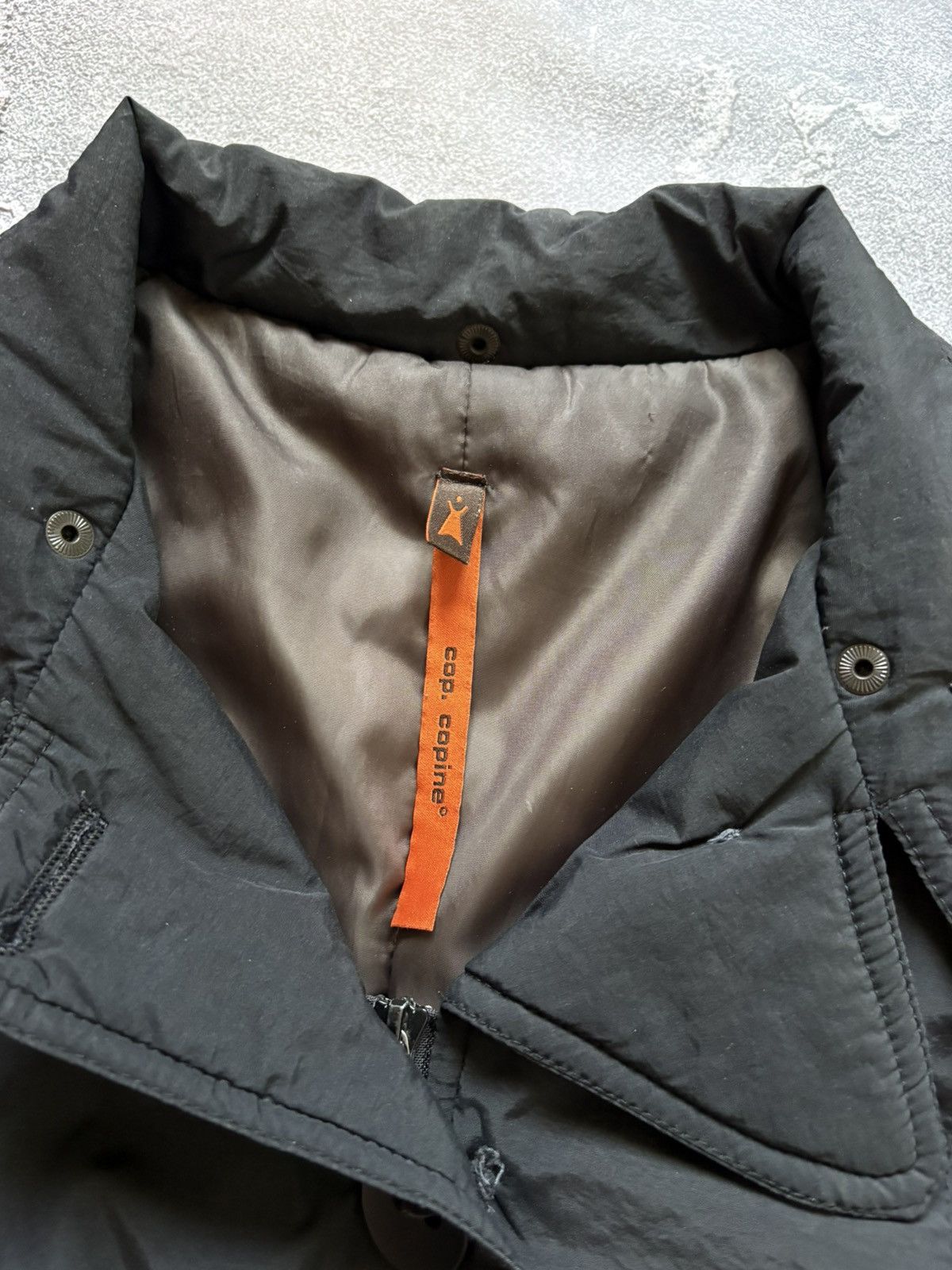 Cop Copine Vintage Cop Copine Avant Garde Black Coat Jacket Size 36 Size XS / US 0-2 / IT 36-38 - 7 Thumbnail