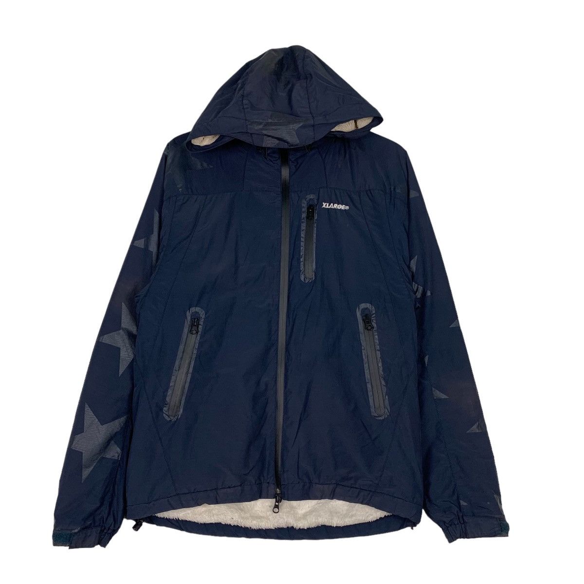 Xlarge XLARGE Star Logo Sherpa Lined Hoodie Light Jacket #0541-C25 Size US S / EU 44-46 / 1 - 1 Thumbnail