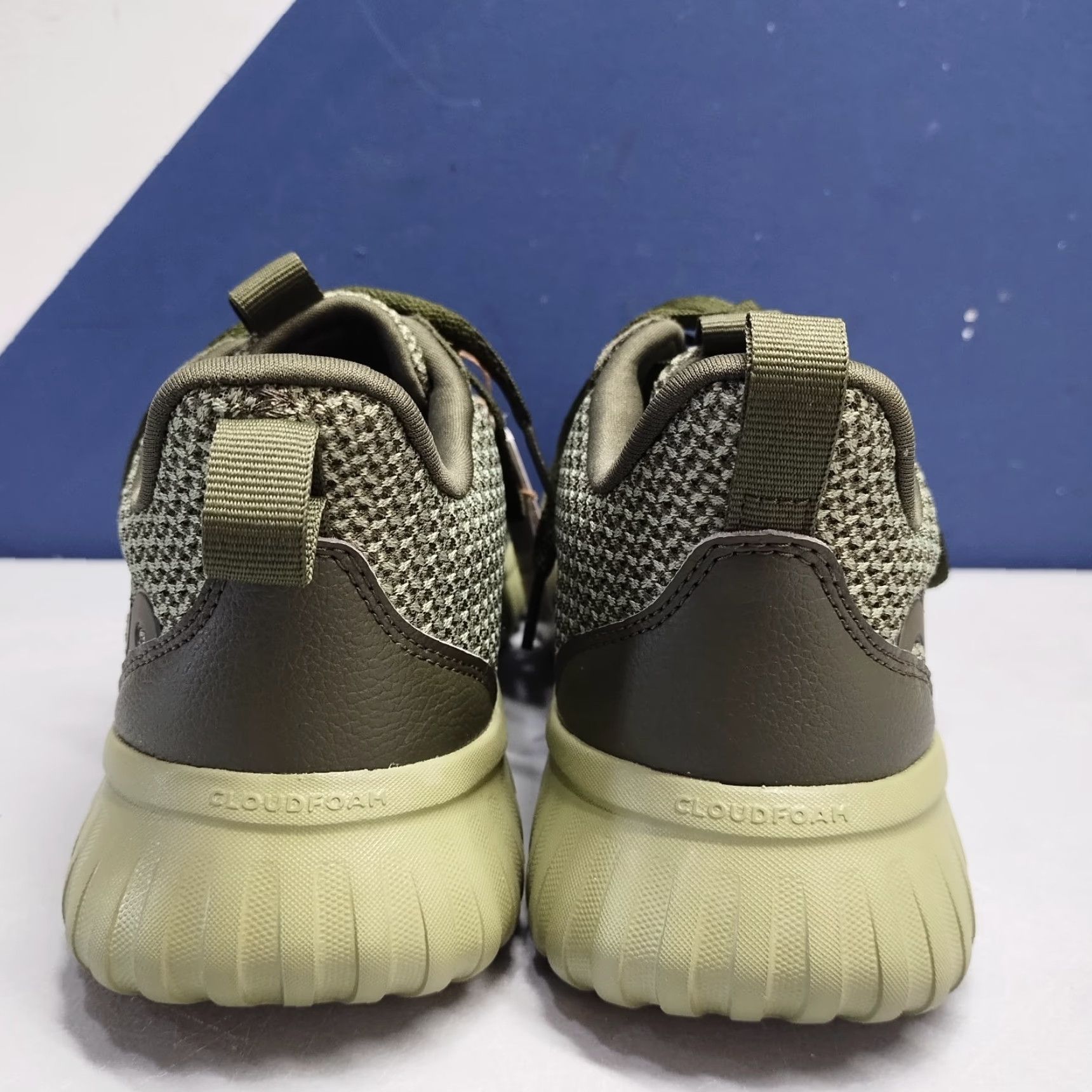 Adidas Adidas Kaptir Base Running Sneakers Mens US 7.5 Green Cloudfoam Lace Up JR8513 Size US 8 / EU 41 - 5 Thumbnail