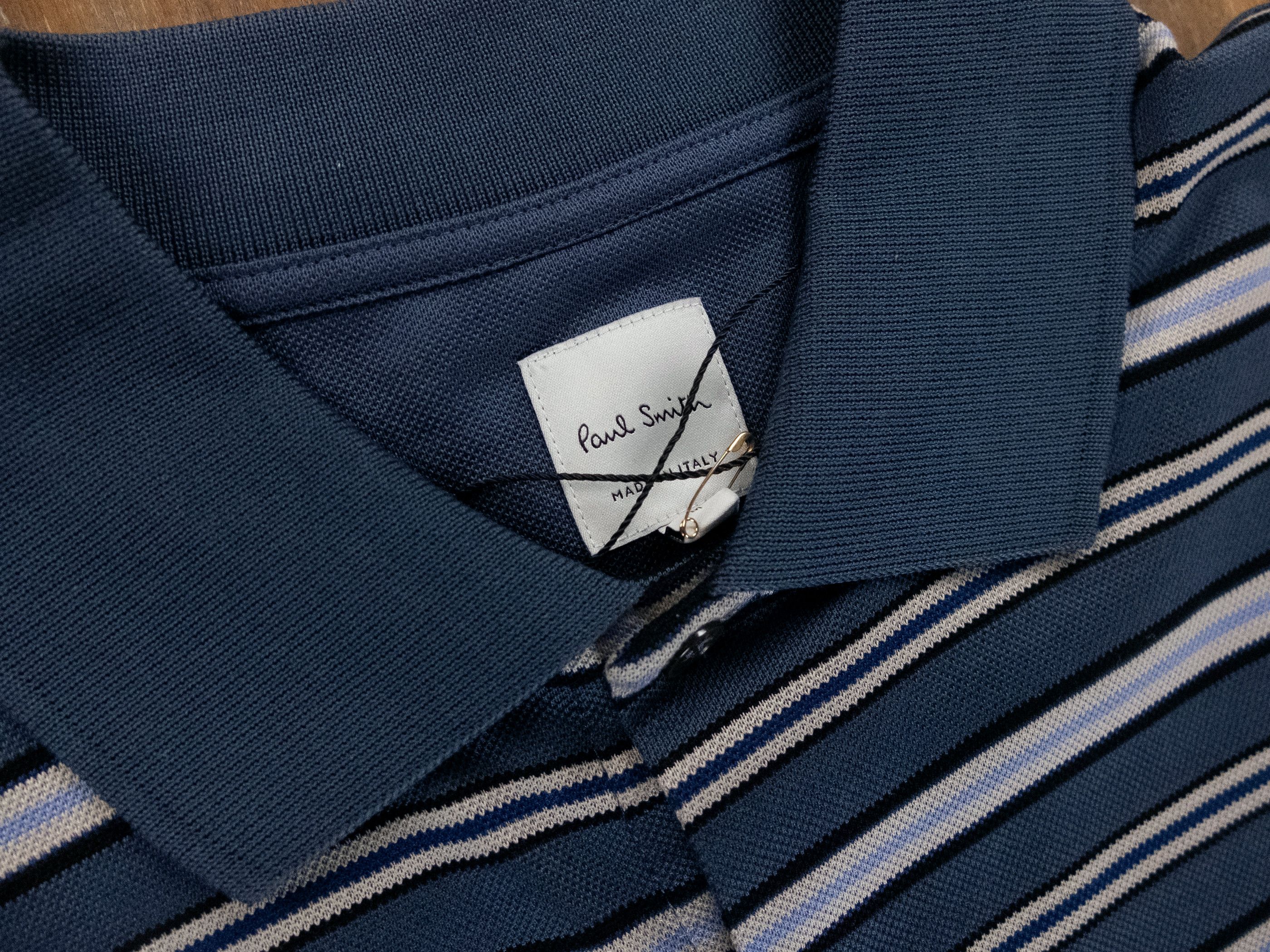 Paul Smith PAUL SMITH mainline red & blue striped polo shirt Medium Size US M / EU 48-50 / 2 - 5 Thumbnail