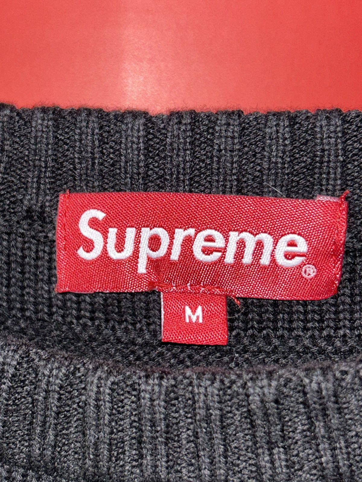 Supreme Supreme Tonal Checkerboard Small Box Sweater SS21 Medium Size US M / EU 48-50 / 2 - 4 Thumbnail