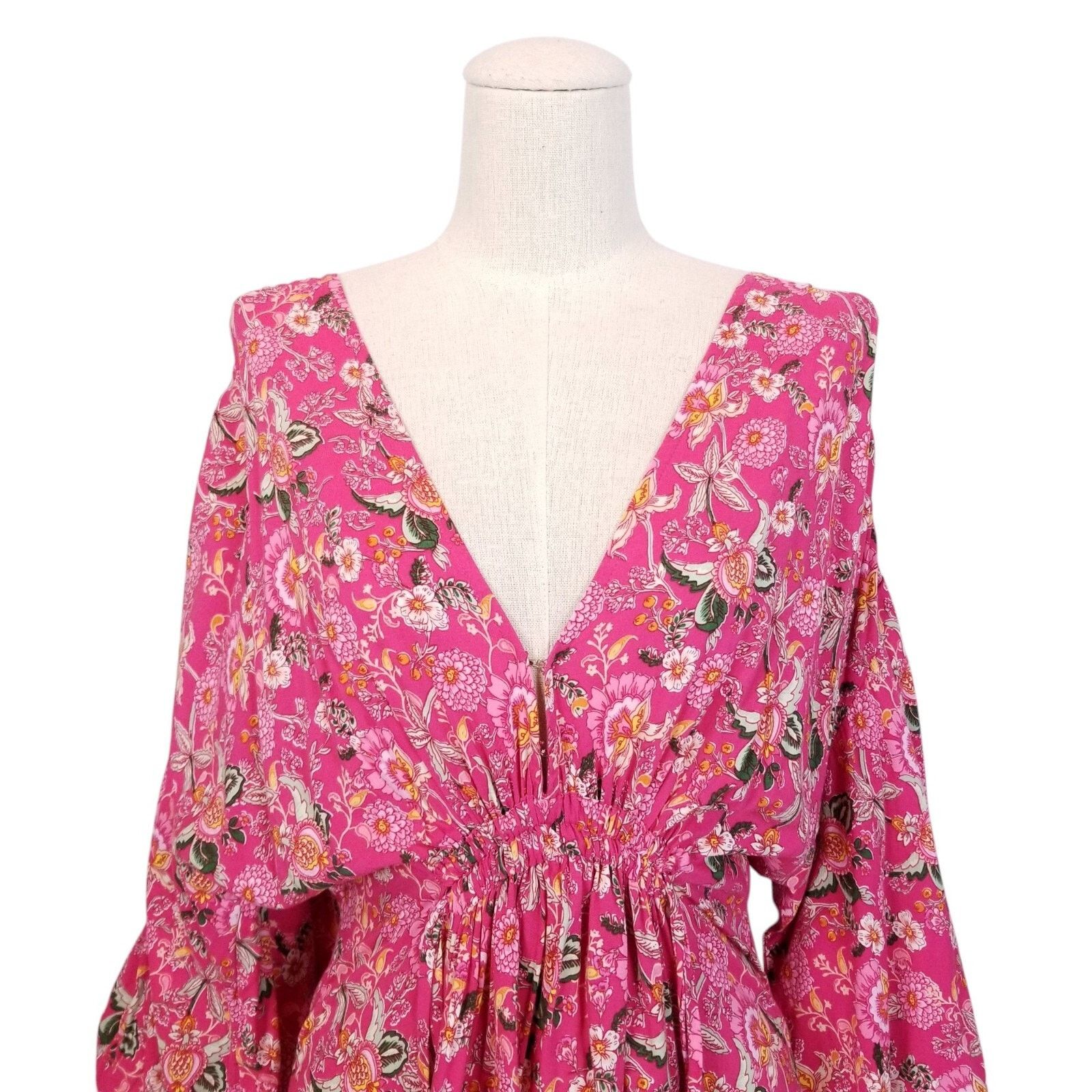 MISA Los Angeles MISA Los Angeles Pink Johanna Dress Sz Large Size L / US 10 / IT 46 - 2 Thumbnail