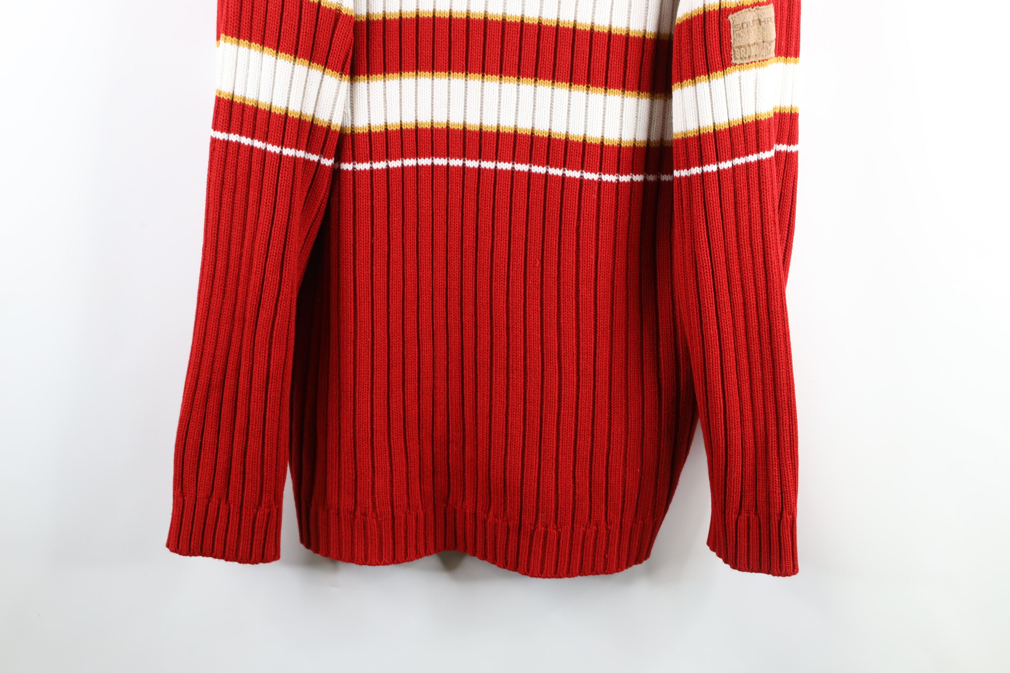 Southpole × Vintage Vintage 90s Southpole Baggy Fit Ribbed Knit Crewneck Sweater Size US XL / EU 56 / 4 - 3 Thumbnail