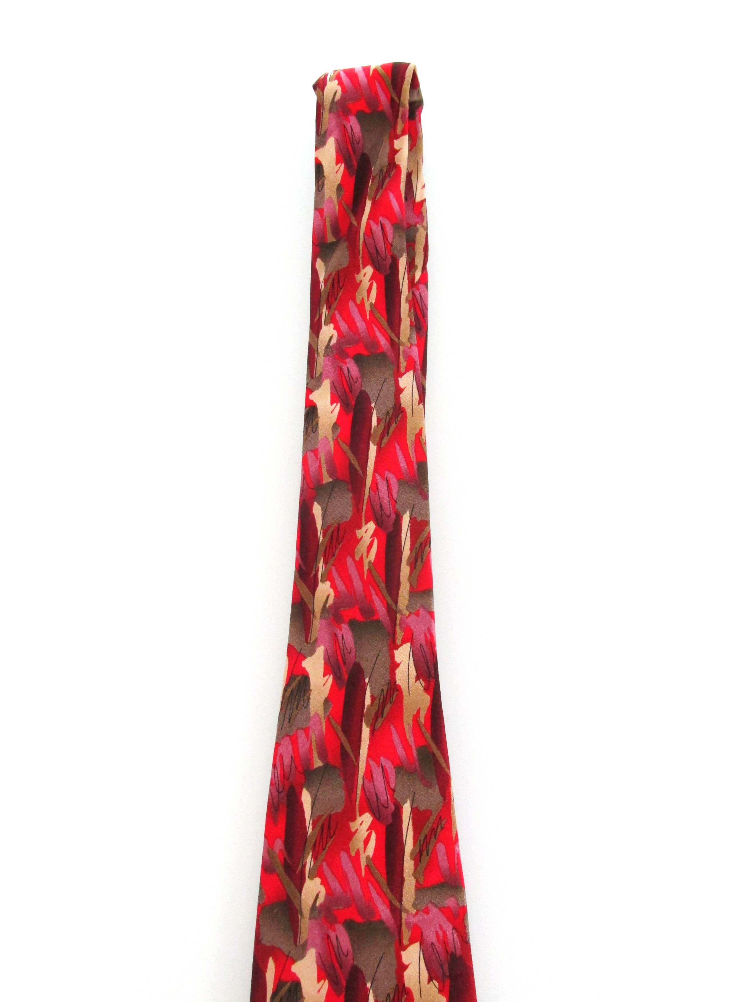 Vintage J. Garcia Men's Silk Tie Size ONE SIZE - 3 Thumbnail