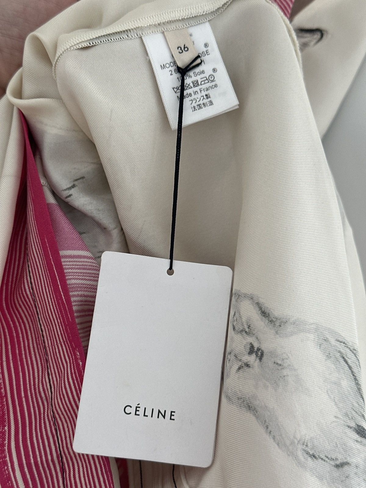 Celine Celine Phoebe Philo 2015 Fox Print Dress Size S / US 4 / IT 40 - 4 Thumbnail