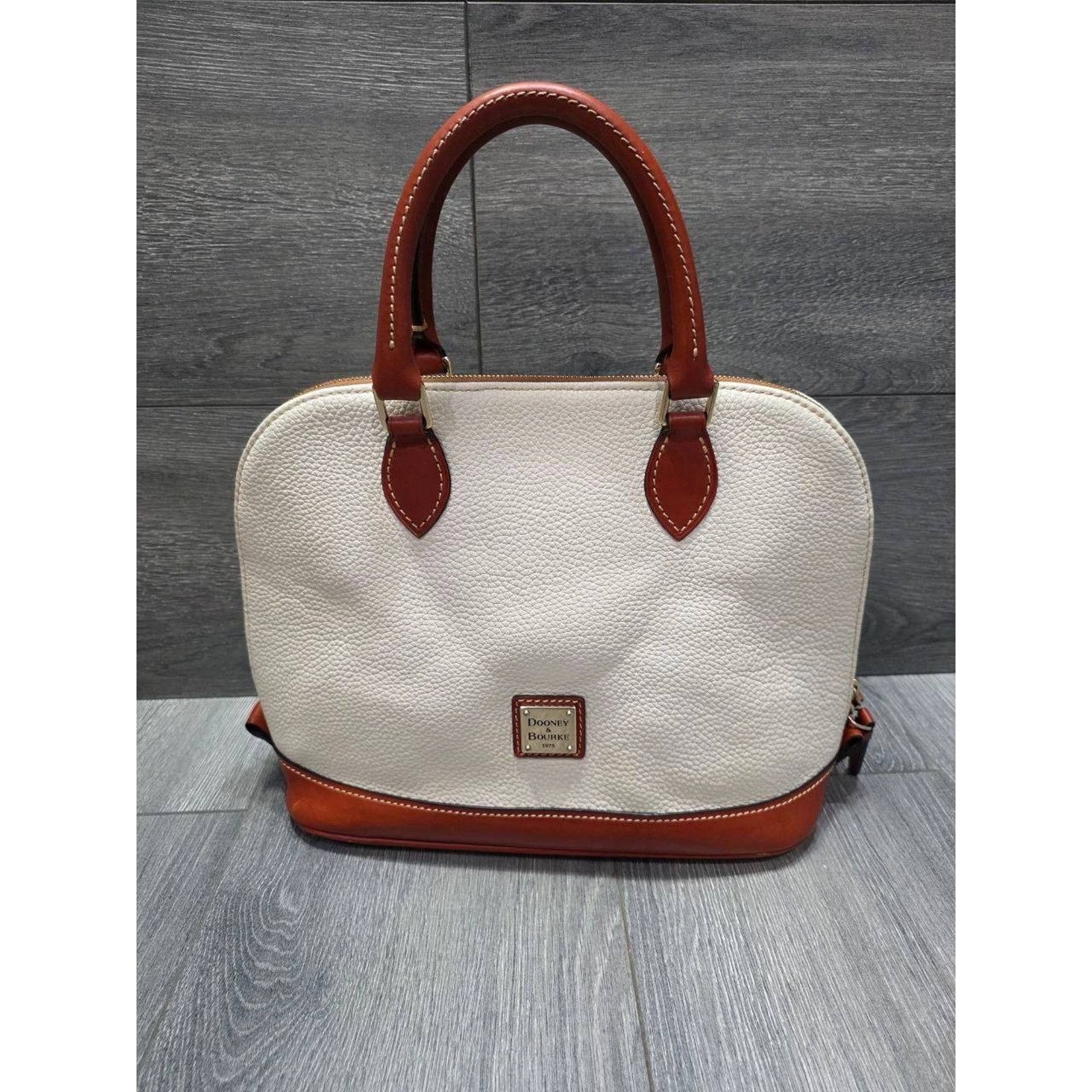 Dooney & Bourke DOONEY & BOURKE Ivory Bone satchel Dillen Tote bag B000559 Size ONE SIZE - 3 Thumbnail