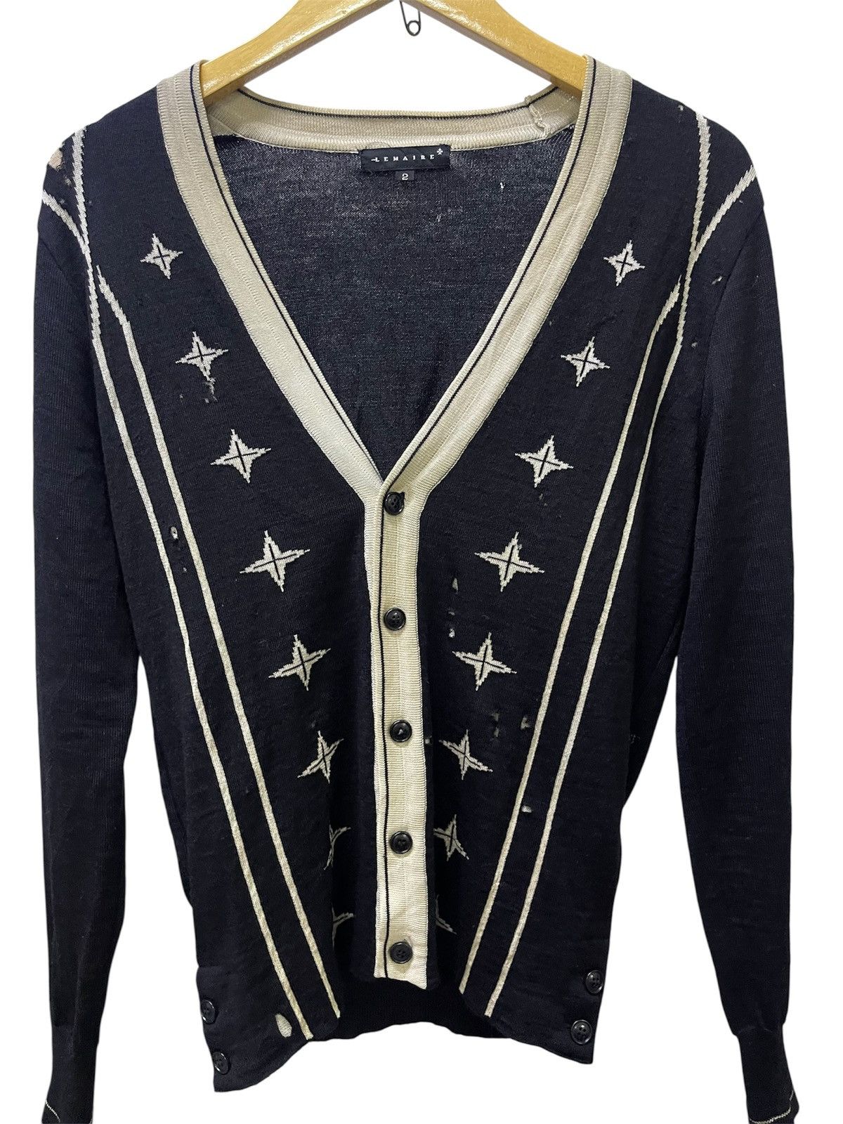 Lemaire Lemaire Cardigan And Sweater Wool Size M / US 6-8 / IT 42-44 - 3 Thumbnail