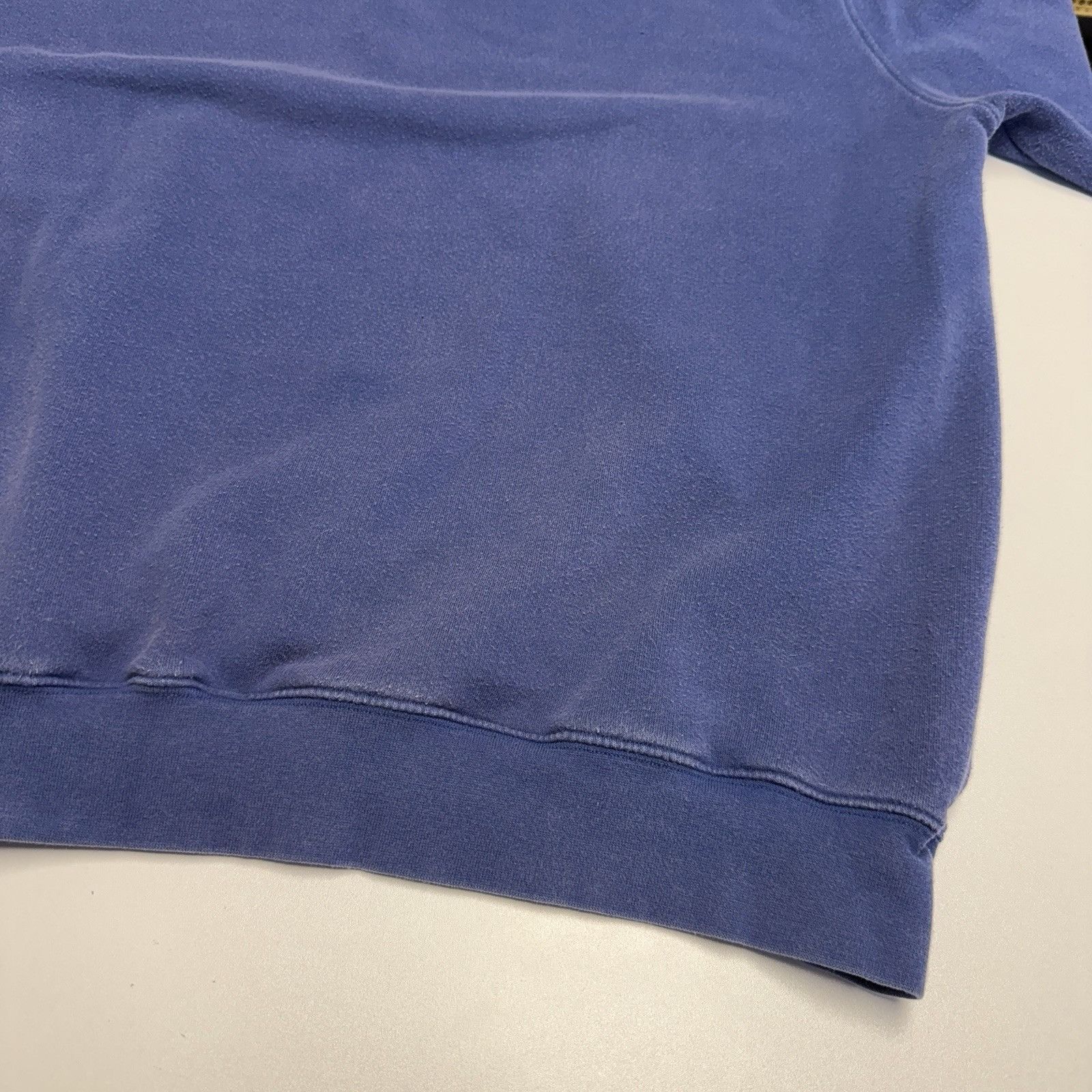 Nike Vintage Y2K Nike Sweatshirt Mens XXL 27x29.5 Blue Cut Neck Size US XXL / EU 58 / 5 - 10 Thumbnail