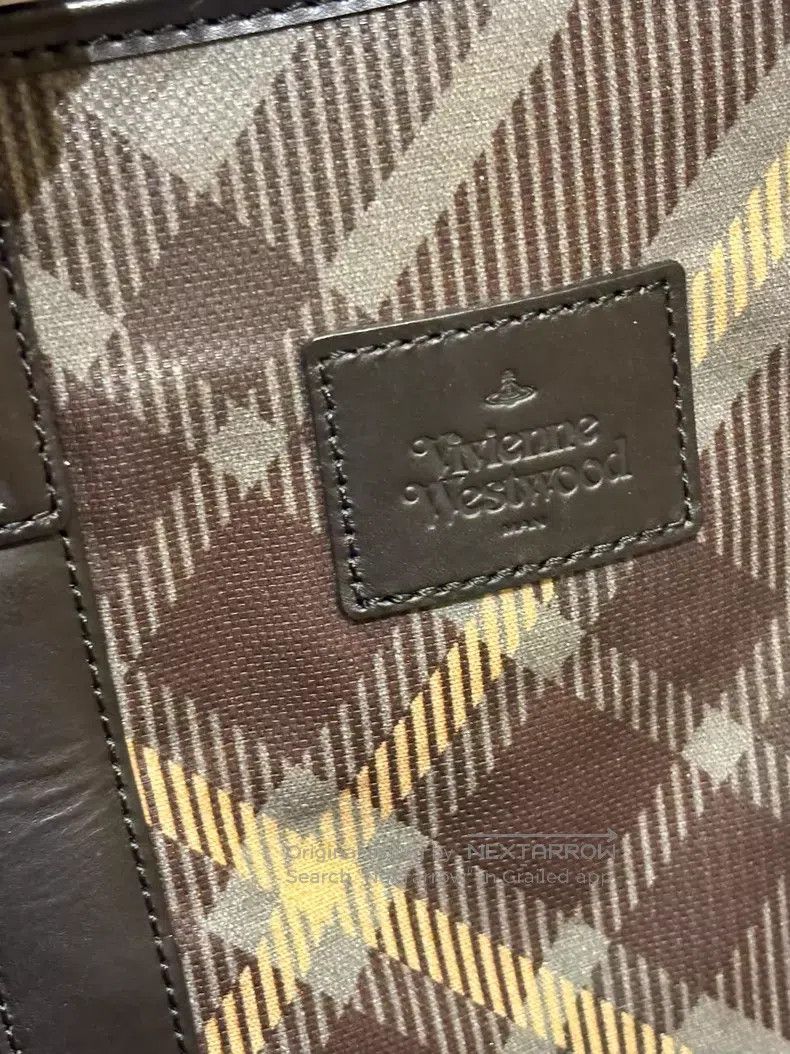 Vivienne Westwood Vivienne Westwood size os Plaid Tote Bag Size ONE SIZE - 5 Thumbnail