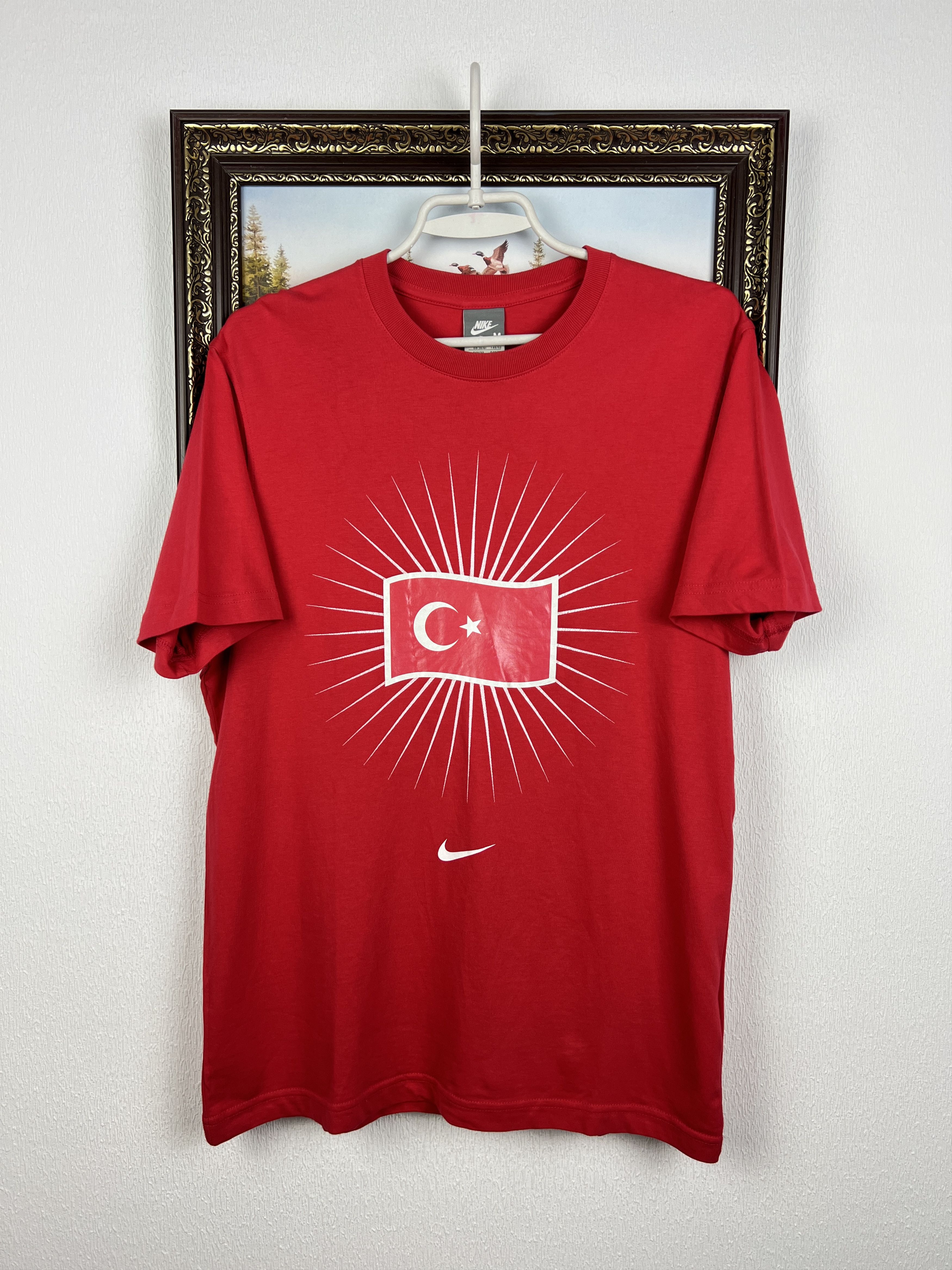 Nike Vintage World Cup Turkey Football Shirt Train Trikot Jersey Size US M / EU 48-50 / 2 - 1 Thumbnail