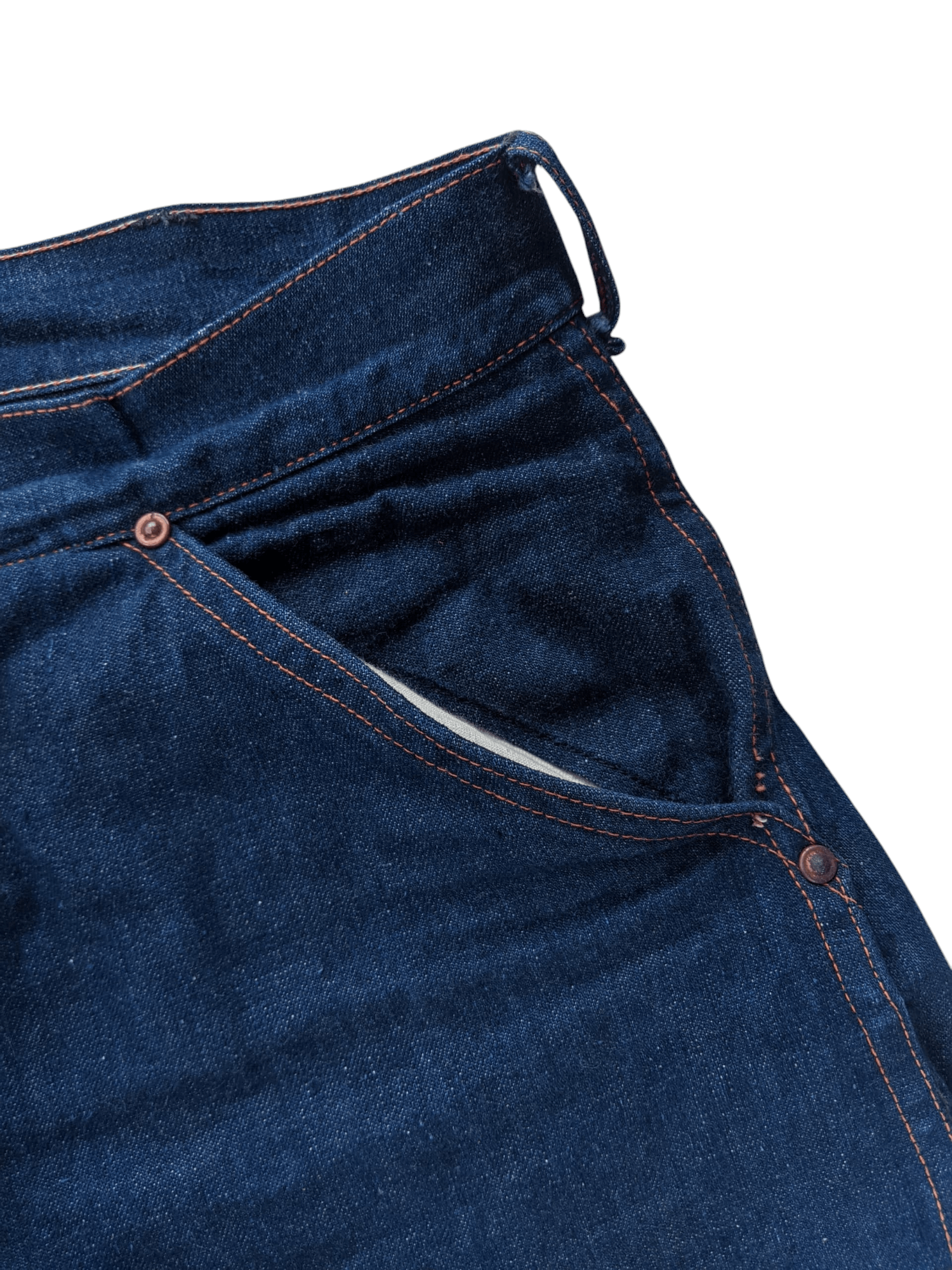Vintage Vintage 40s wwii carpenter denim workwear Size US 36 / EU 52 - 4 Thumbnail