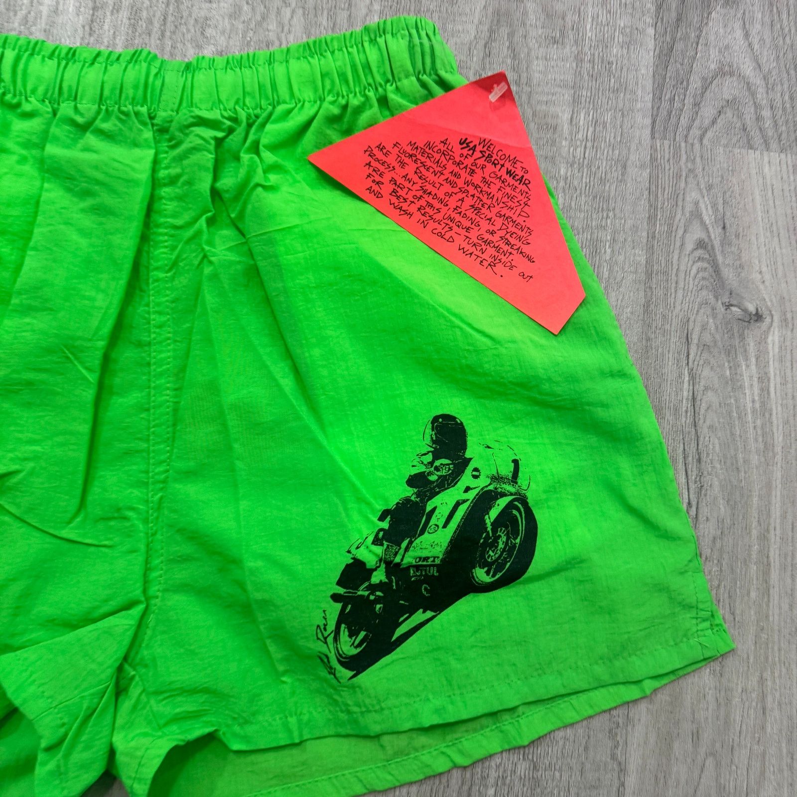 Vintage NEW Vintage USA Sport Surf Shorts Mens Small Green 80s Size US 26 / EU 42 - 3 Thumbnail