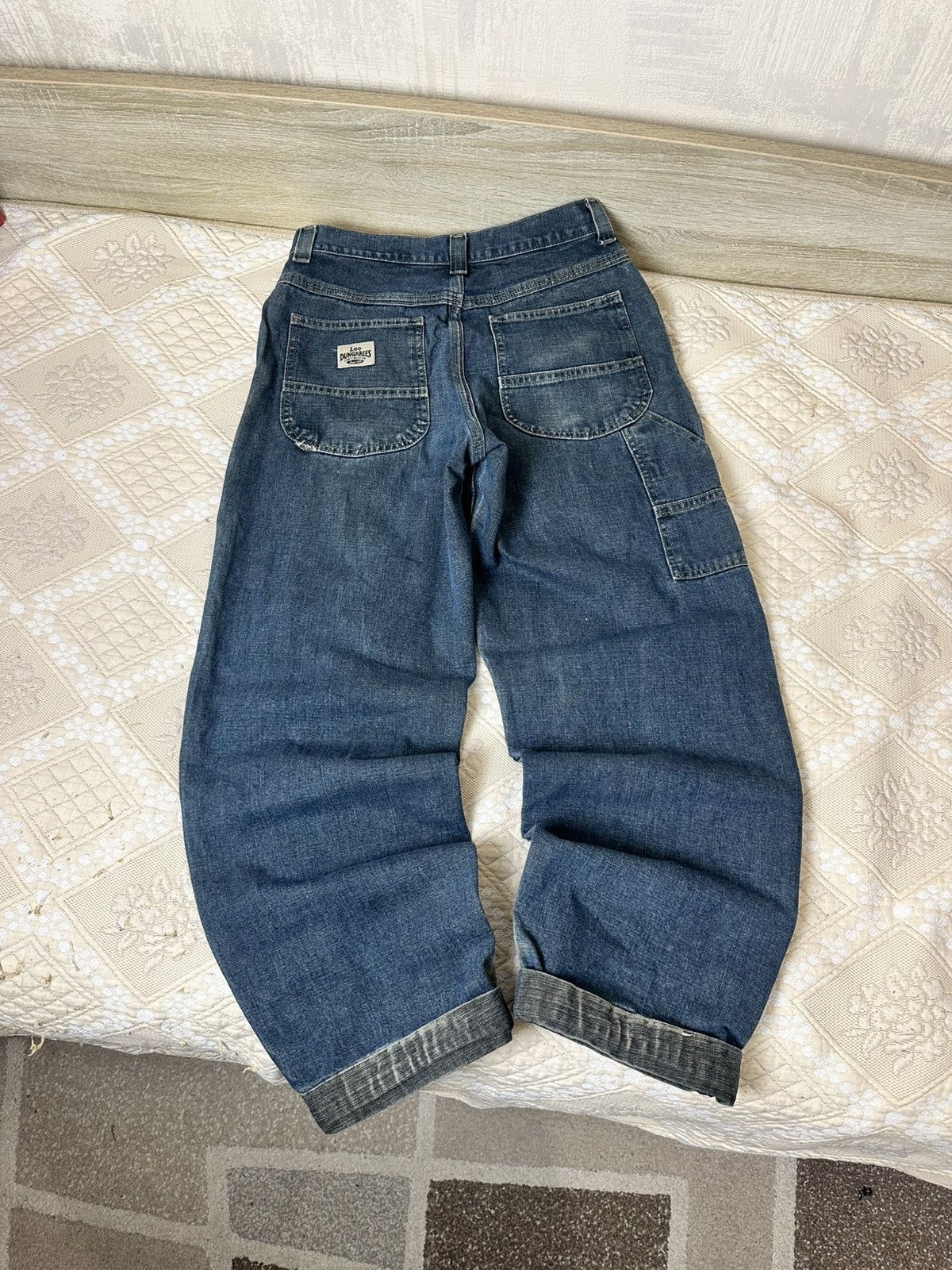 Japanese Brand 🔥VINTAGE DENIM CARPENTER DETROIT CHORE JEANS LEE DUNGAREES Size US 32 / EU 48 - 1 Thumbnail