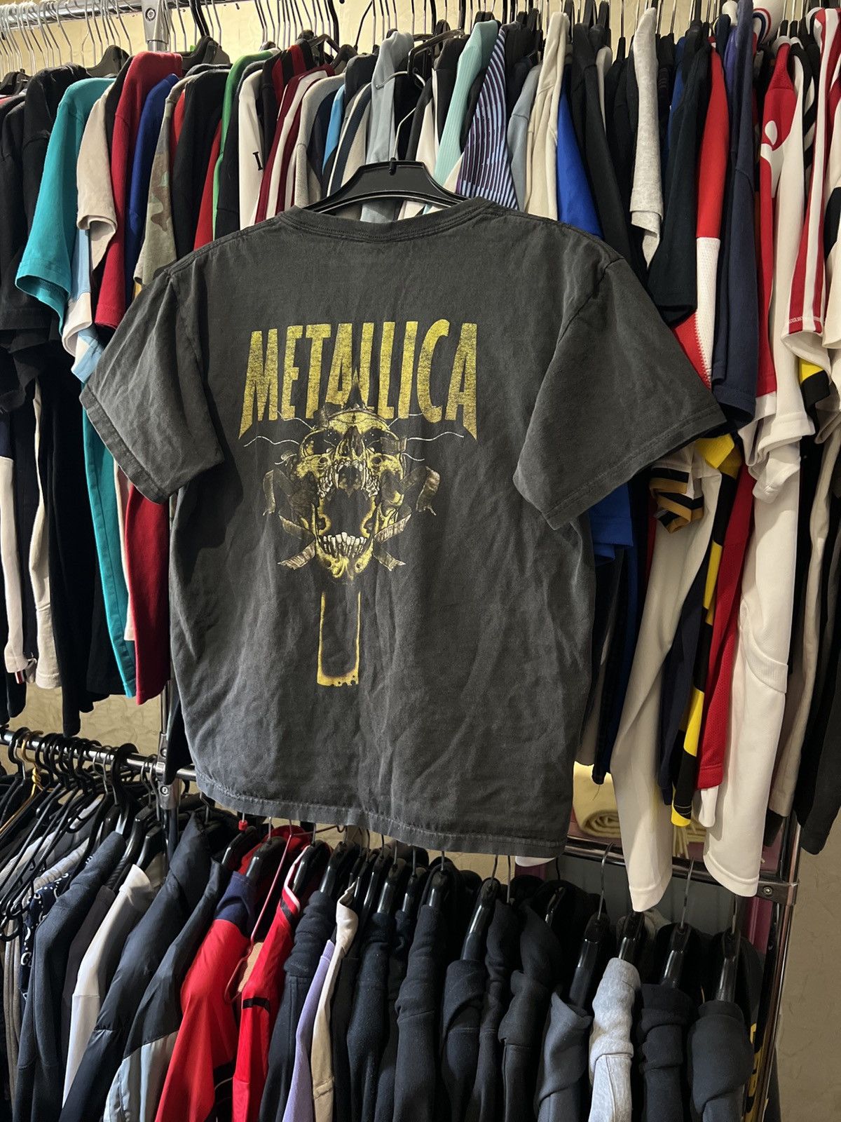 Band Tees 2005/2006 VINTAGE METALLICA PUSHEAD SUNMER TOUR BAND T SHIRT Size US M / EU 48-50 / 2 - 3 Thumbnail