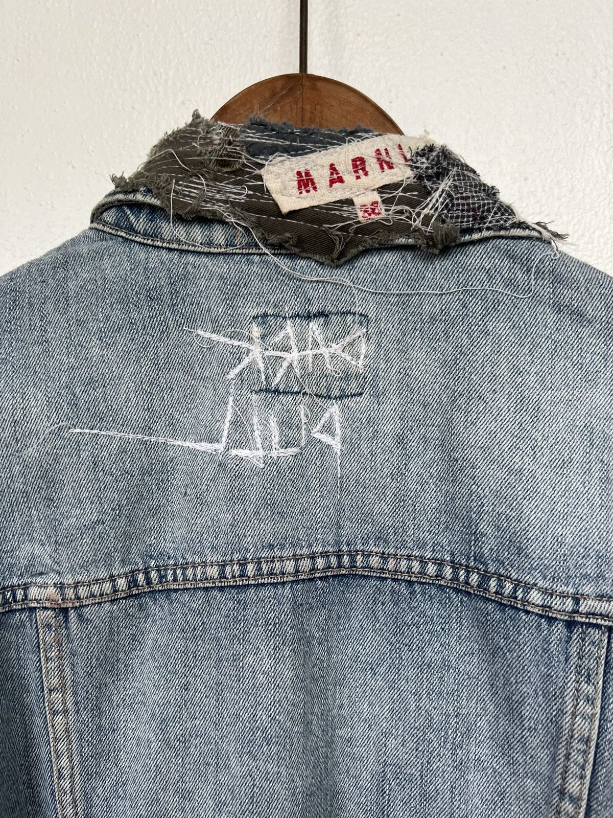 Vintage Vintage Denim Jacket Distressed by Darkpull Size US M / EU 48-50 / 2 - 7 Thumbnail