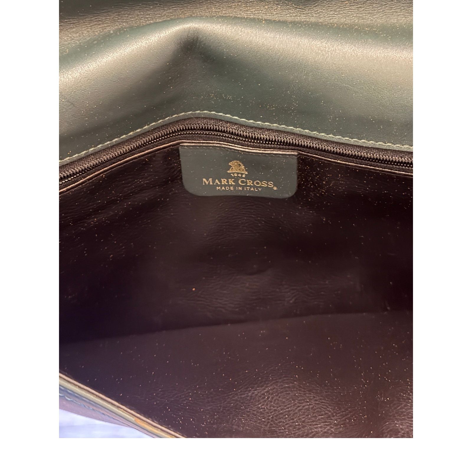 Mark Cross Mark Cross Olive Green Clutch Size ONE SIZE - 8 Thumbnail