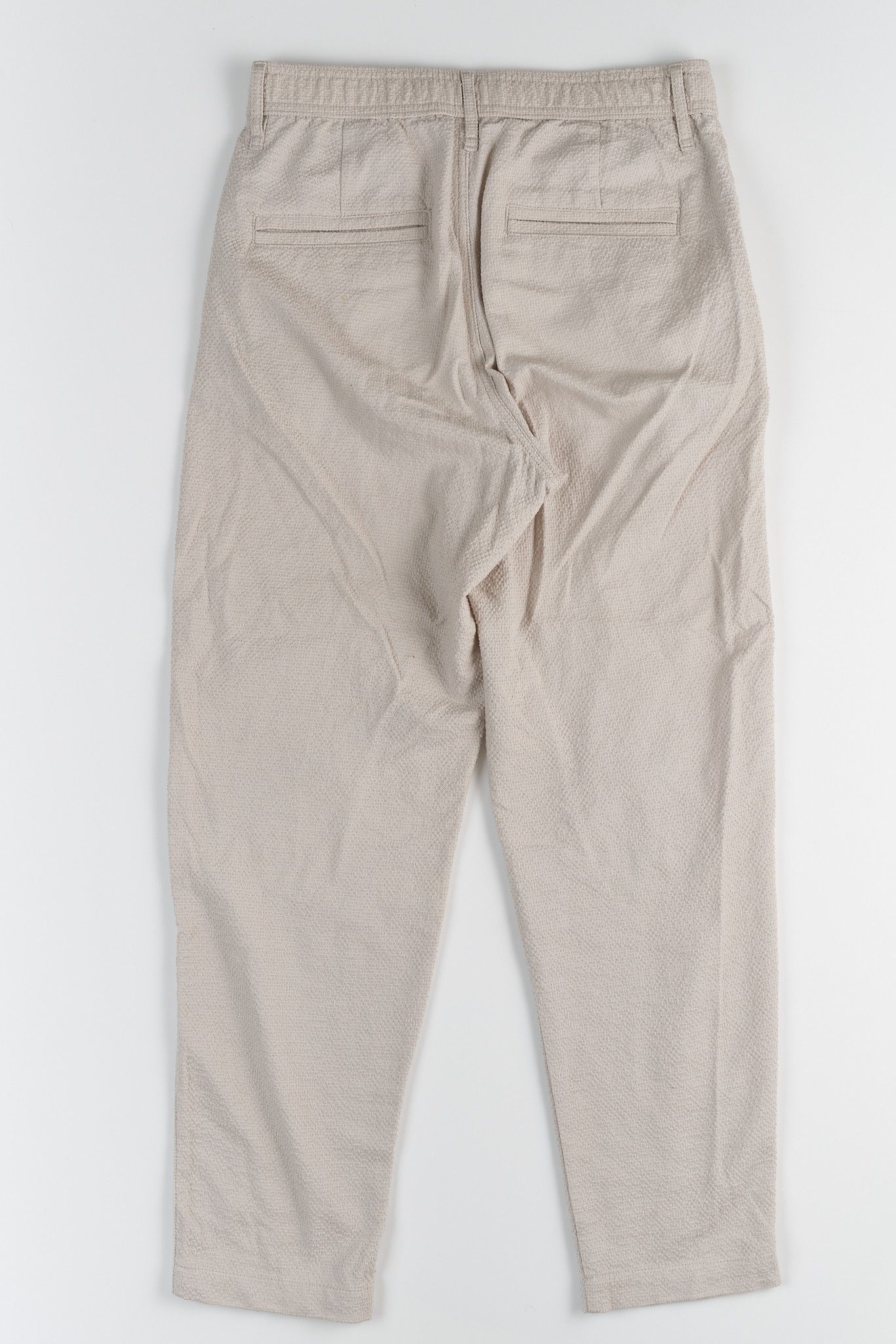 Zara Zara Textured Cotton Blend Pants SZ:S Size US 28 / EU 44 - 6 Thumbnail