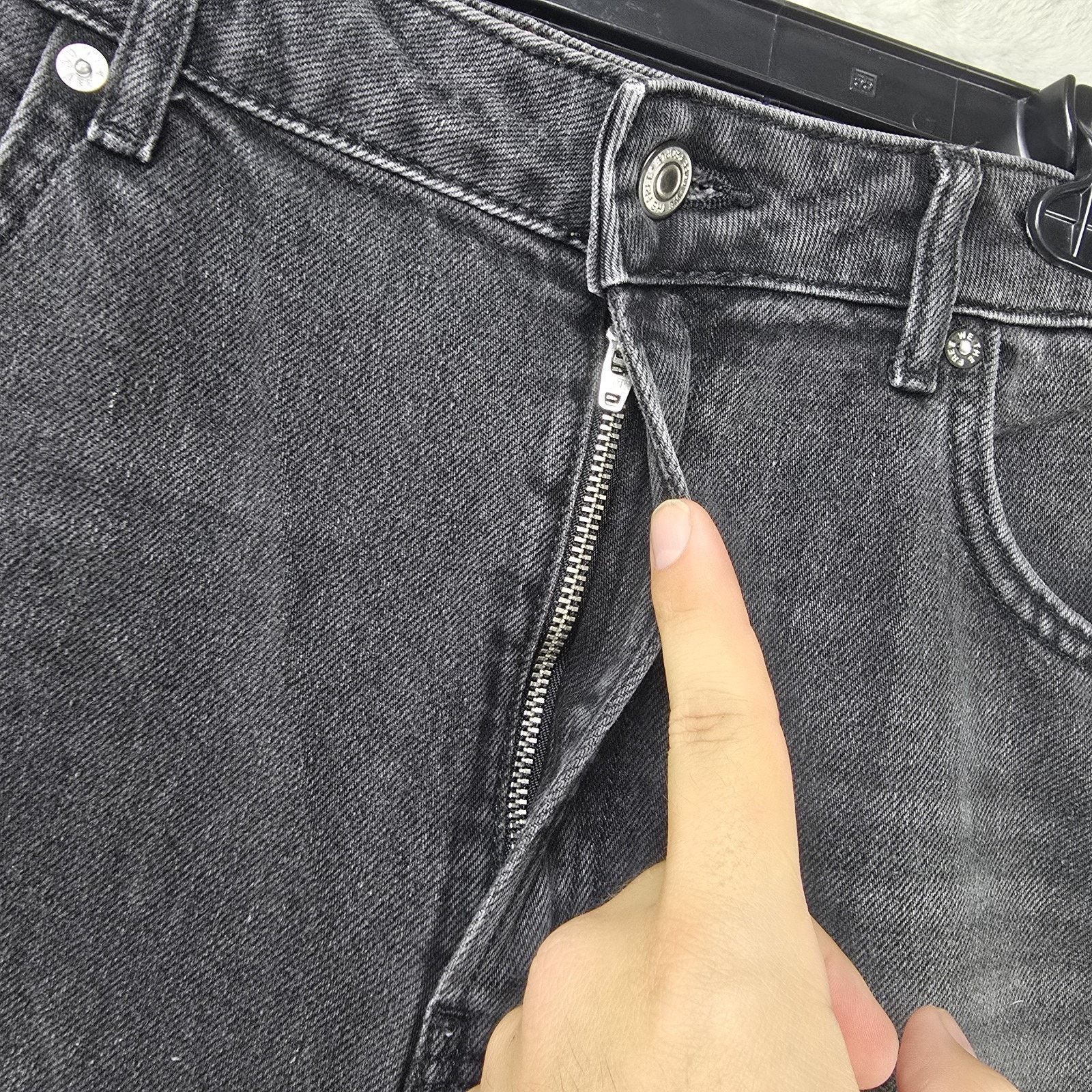 Free People Free People We The Free Pacifica Slim Straight Leg Jeans 32 Size 32" / US 10 / IT 46 - 3 Thumbnail