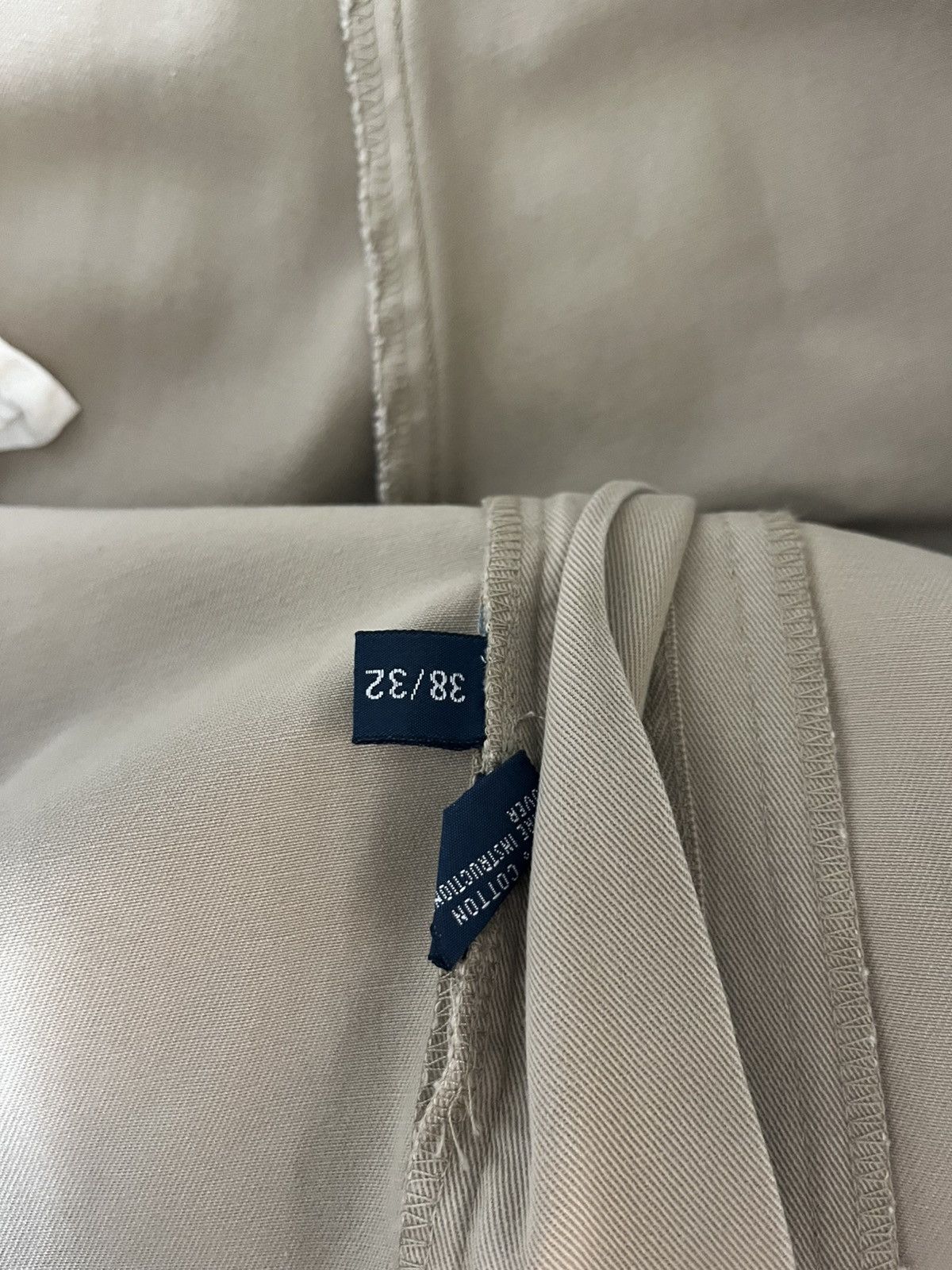 Polo Ralph Lauren POLO RALPH LAUREN COTTON PLEATED CHINO PANT 38x32 Size US 38 / EU 54 - 3 Thumbnail