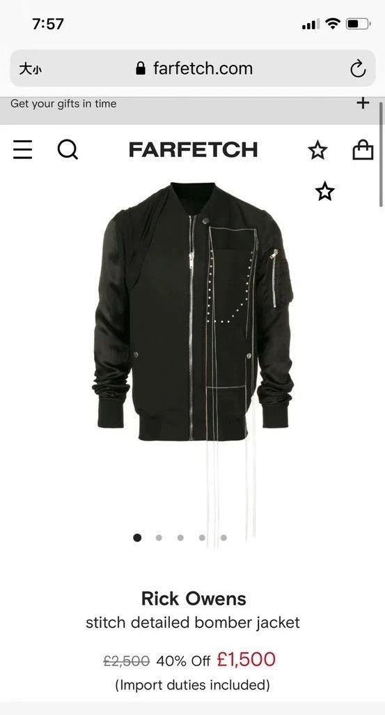 Rick Owens Rick Owens Deconstructing tassel jacket coat by splicing wo Size US M / EU 48-50 / 2 - 4 Thumbnail