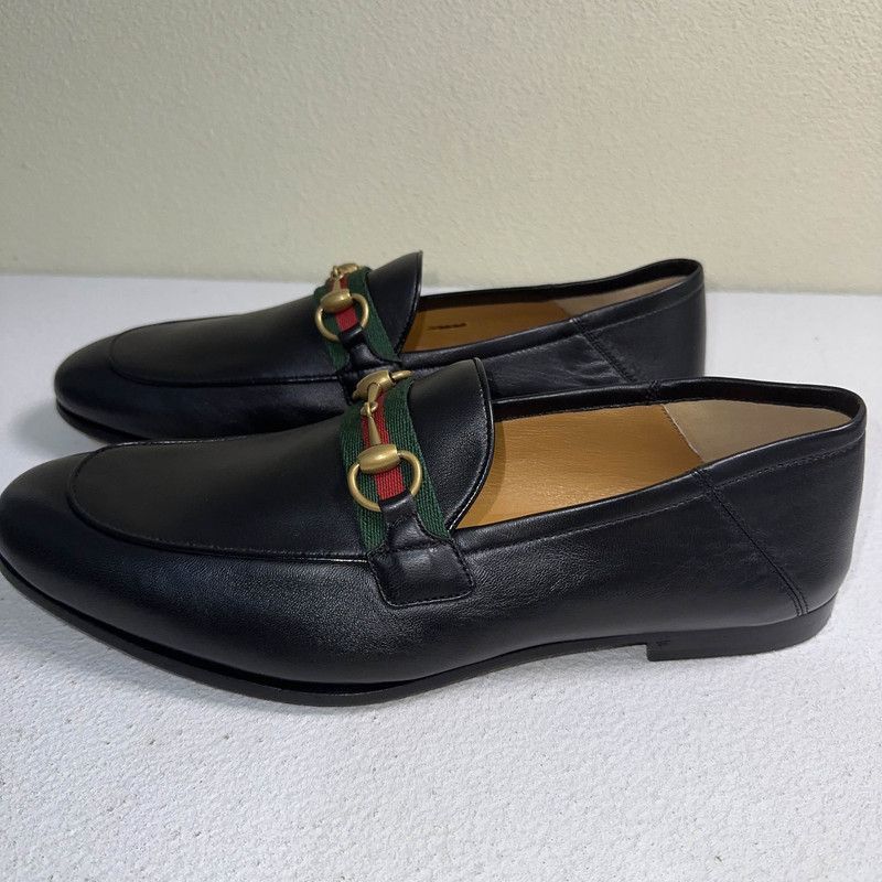 Gucci Gucci Leather Horsebit Loafers for Men - Size US 9 / EU 42 - 1 Thumbnail