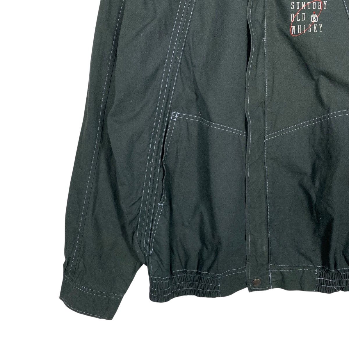 Japanese Brand Vintage 90's Suntory Boss Coffee Small Logo Zipper Jacket Size US M / EU 48-50 / 2 - 3 Thumbnail