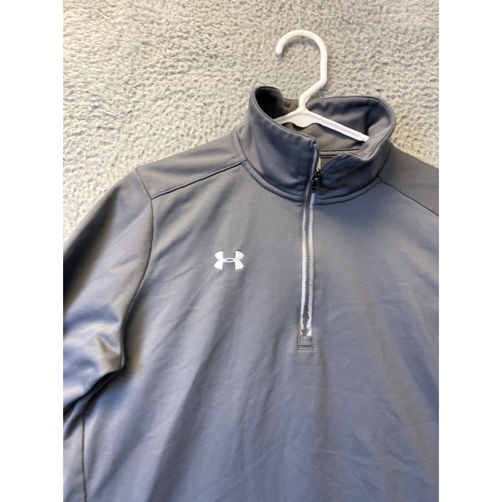 Under Armour Under Armour Women's Size M Pullover Sweatshirt Loose Gray Long Sleeve Size M / US 6-8 / IT 42-44 - 4 Thumbnail