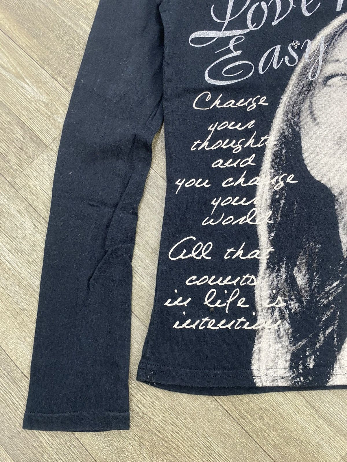 If Six Was Nine 2000s Galyge Y2K Poem Gothic Long Sleeve Tee Ifsixwasnine Size US M / EU 48-50 / 2 - 9 Thumbnail