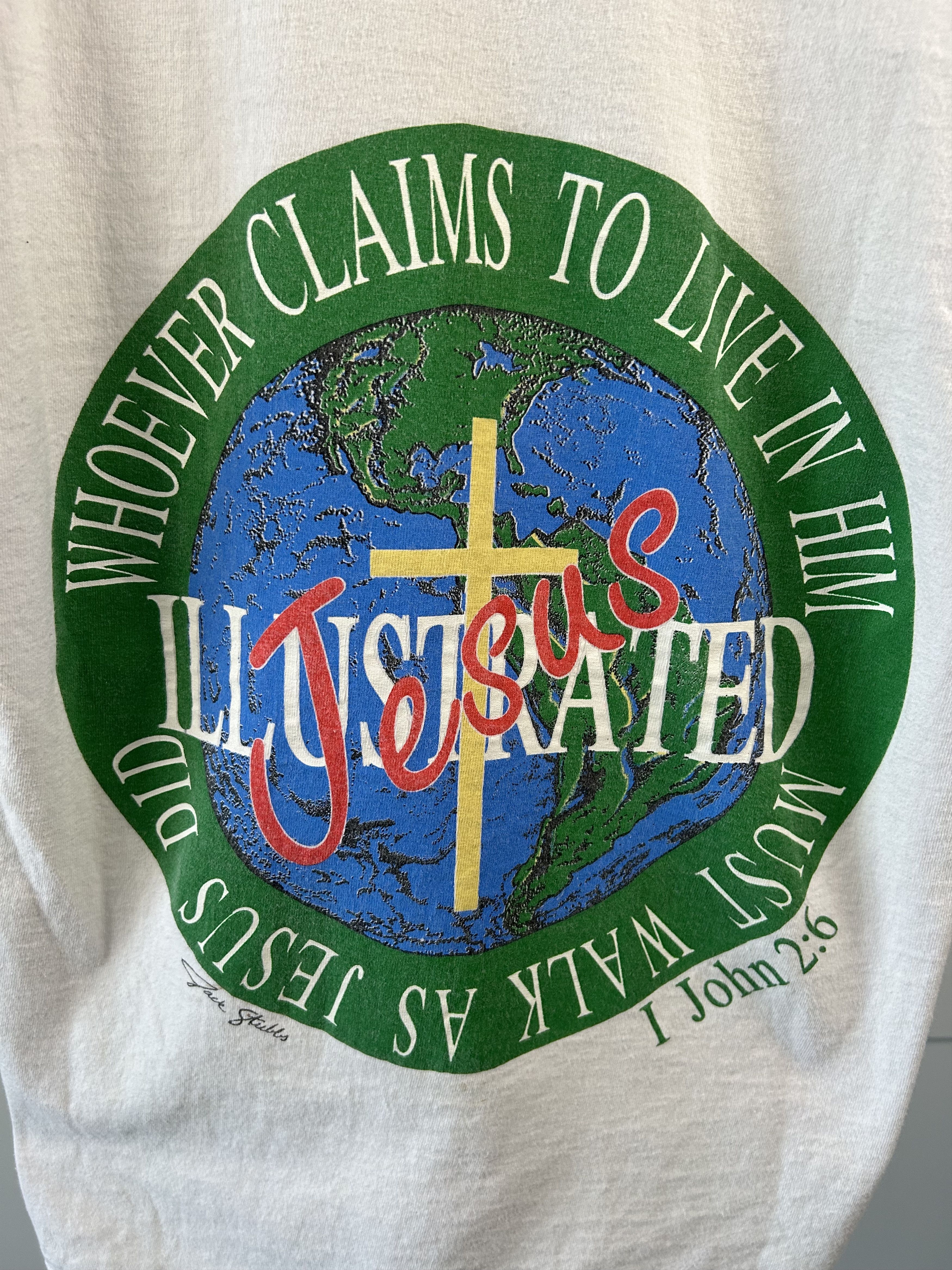 Vintage Vintage “Silver Cliff Ranch” Jesus Tee. Size US M / EU 48-50 / 2 - 7 Thumbnail