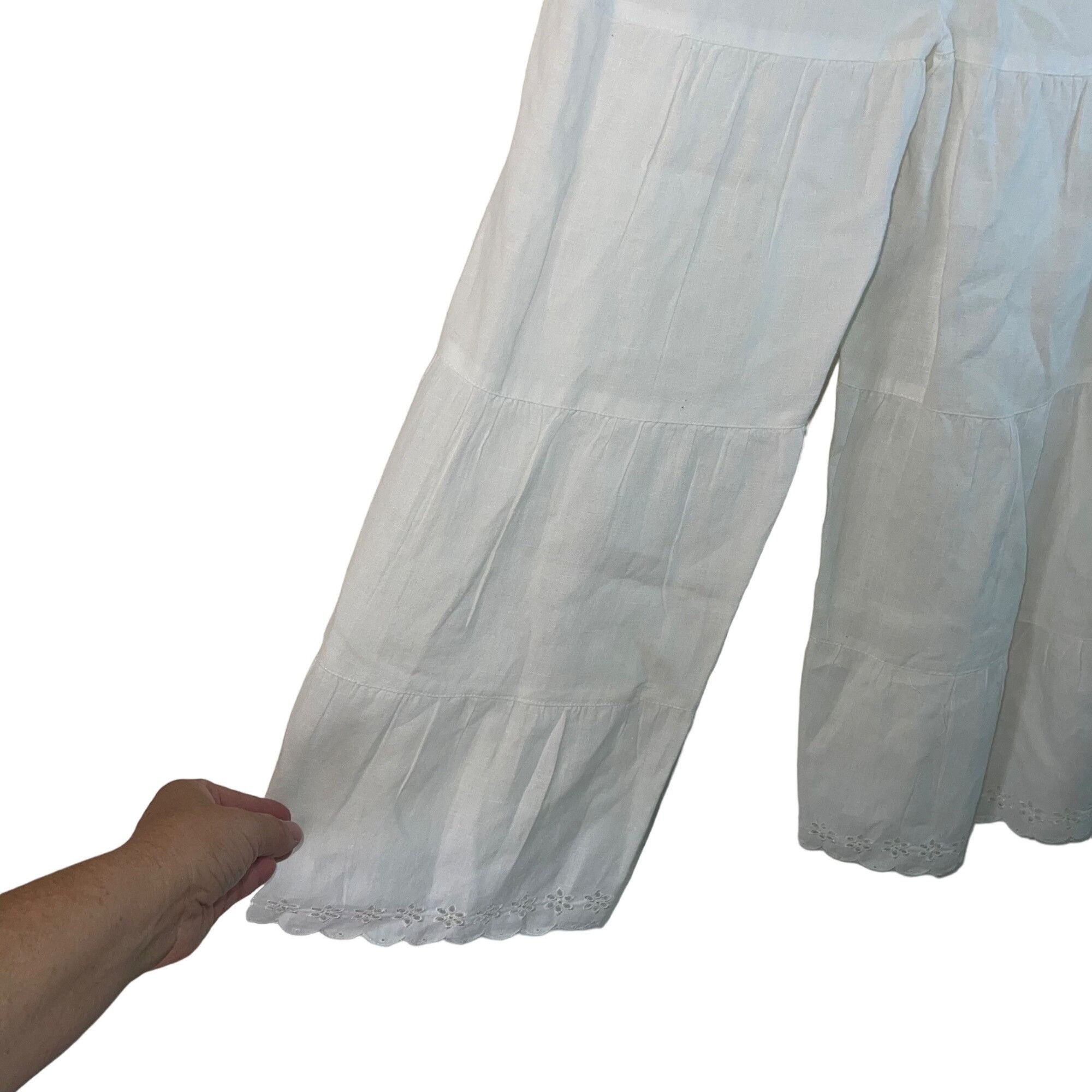 Other Bloomingdales Womens Pants Size Large White Size 27" / US 4 / IT 40 - 5 Thumbnail