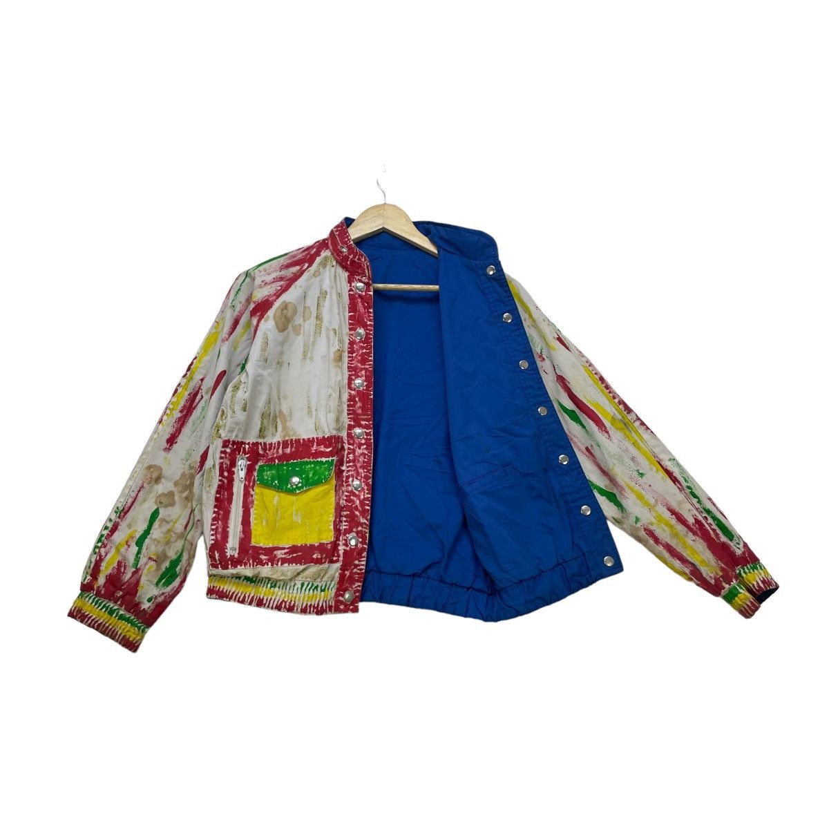 Handmade Custom Made Garfield Rastafari Bob Marley Jacket Size M / US 6-8 / IT 42-44 - 3 Thumbnail
