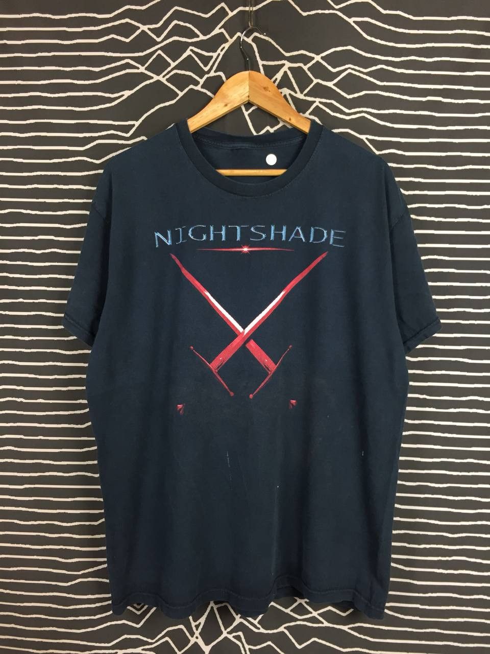 Band Tees Nightshade Forever True Dark Aesthetic Metal Band Tee Size US XL / EU 56 / 4 - 1 Thumbnail