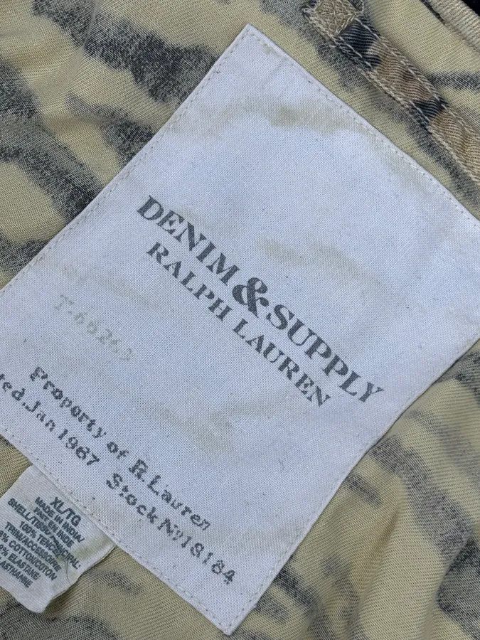 Polo Ralph Lauren 2010s Ralph Lauren Beige Zebra Print Bomber Jacket Size S / US 4 / IT 40 - 10 Thumbnail