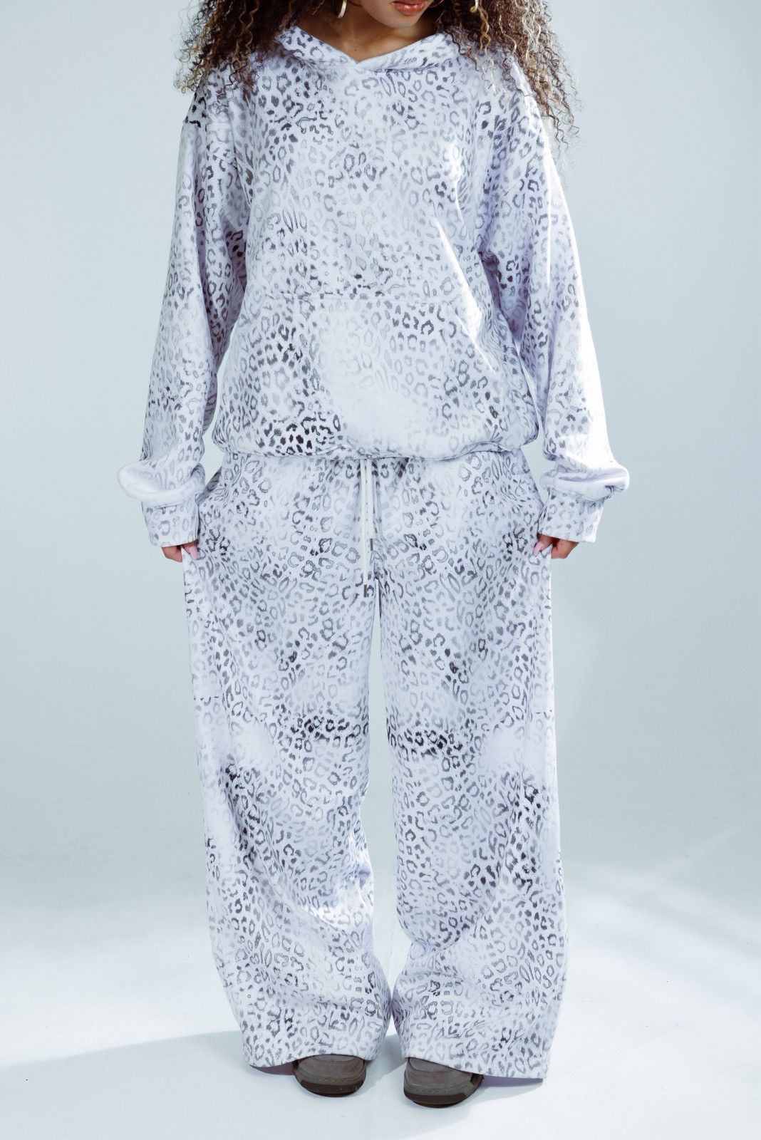 Acne Studios Icy Leopard Hoodie Size US L / EU 52-54 / 3 - 3 Thumbnail