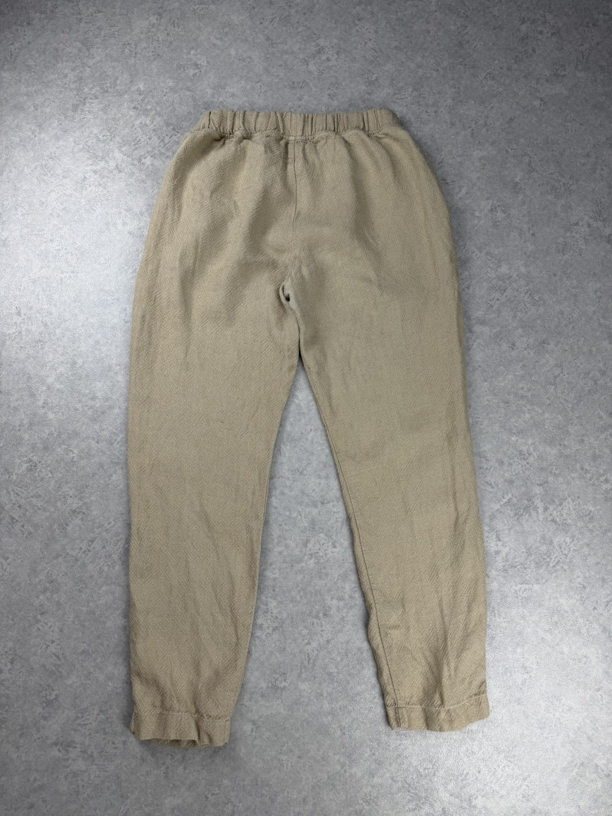 Other Ateliers Francais de Confection Linen Pants Beige Size 3 Size 30" / US 8 / IT 44 - 7 Thumbnail