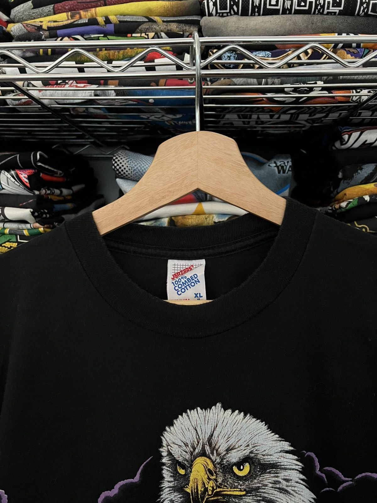 Habitat 1990 Ruler of the Sky American Bald Eagle Tee Say It Wild Size US L / EU 52-54 / 3 - 4 Thumbnail