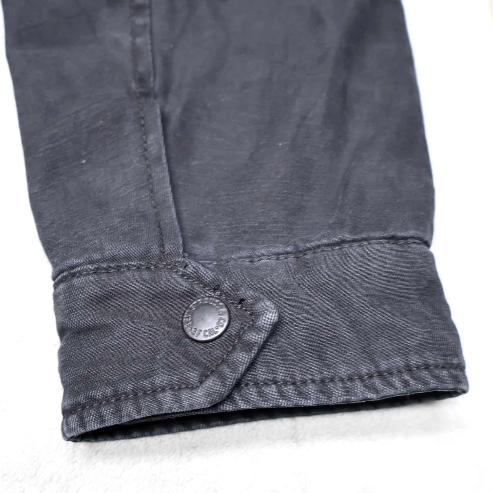 Vintage VINTAGE Levi's Jacket Mens M Black Canvas Rugged Quilt Lined Utility Field Casual Size US M / EU 48-50 / 2 - 5 Thumbnail
