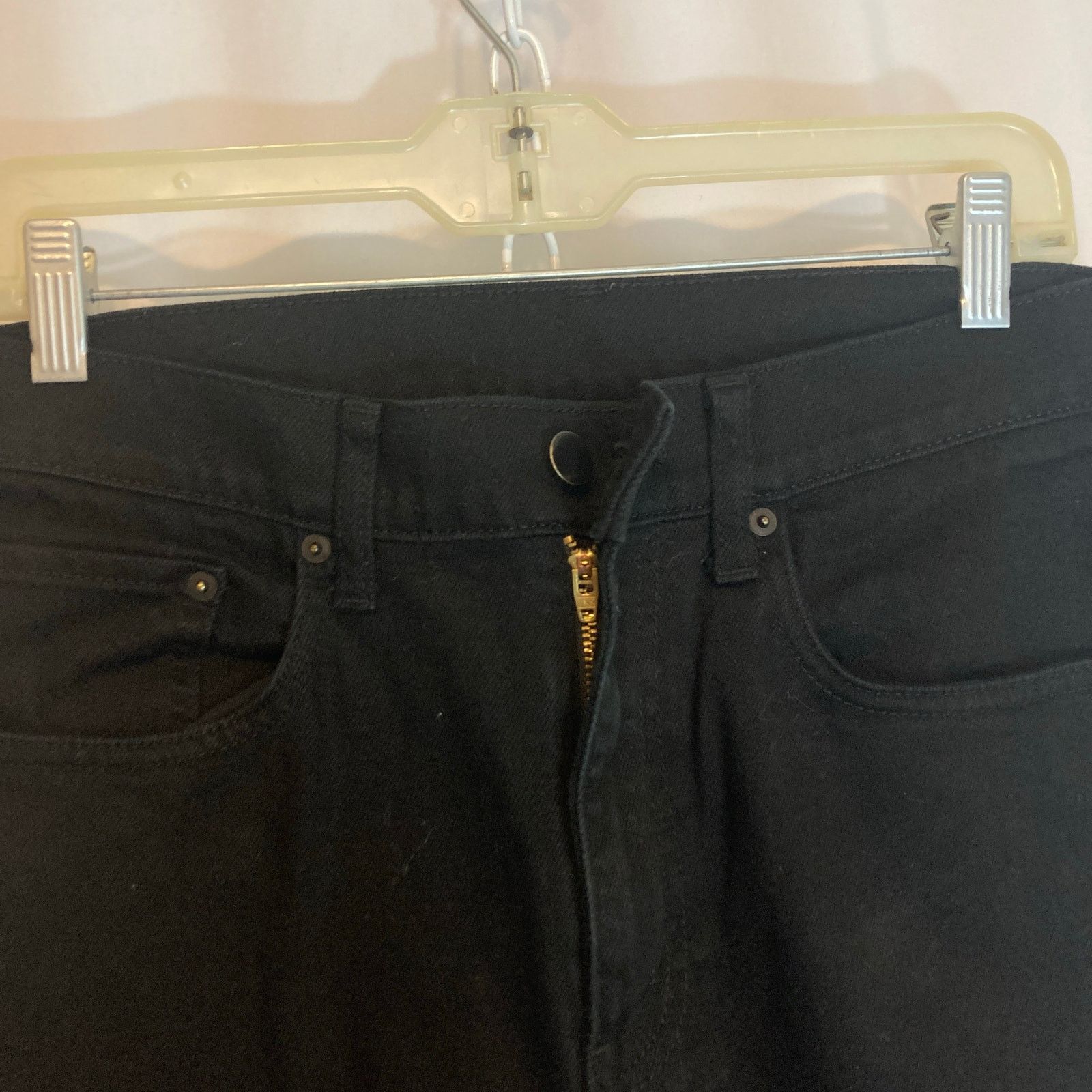 Other Men’s 32W x 31L Black Denim Straight Leg Casual Jeans Pants Size US 32 / EU 48 - 4 Thumbnail
