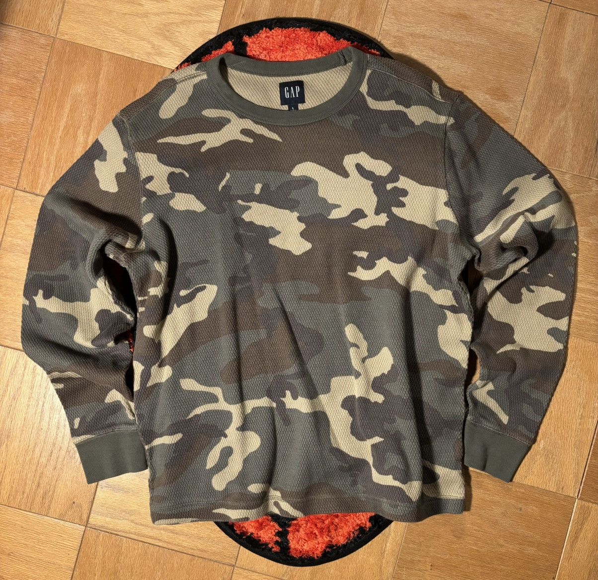 Gap GAP Camo Thermal Longsleeve Size US L / EU 52-54 / 3 - 1 Thumbnail