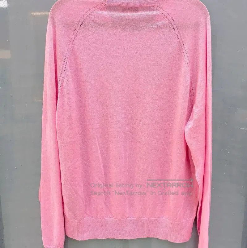 Burberry Burberry Pink Cashmere Women’s Knit Sweater. Size L / US 10 / IT 46 - 2 Thumbnail