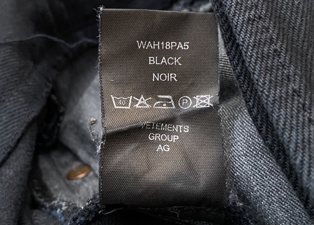 Vetements Vetements - FW18 Reconstructed Distressed Denim Size US 30 / EU 46 - 14 Thumbnail