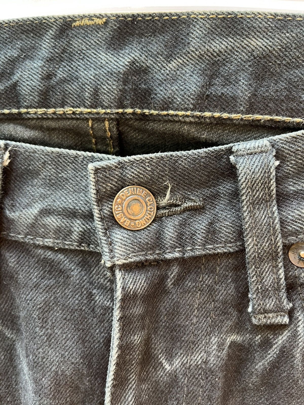 Denime Denime Japan Black Wash Size US 28 / EU 44 - 6 Thumbnail