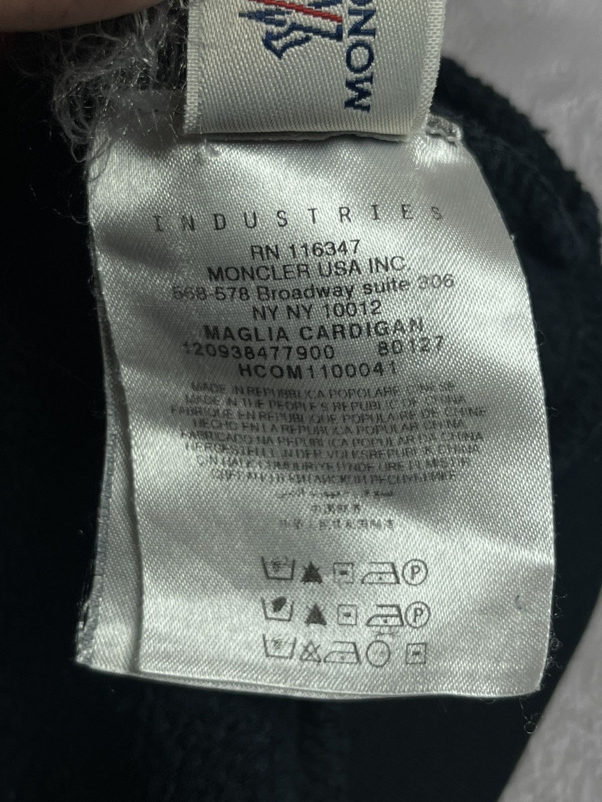Moncler Moncler Maglia Cardigan Vintage Faded Blue Zip Hoodie women Size S / US 4 / IT 40 - 9 Thumbnail