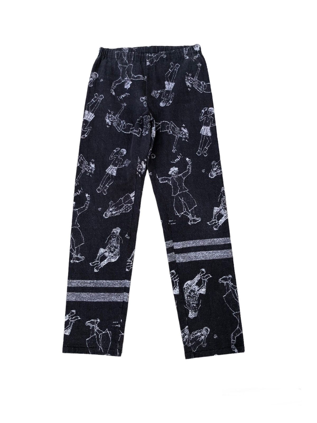 image of Accept Offerissey Miyake Me Over Printed Cartoon Art in Black, Women's (Size 32)