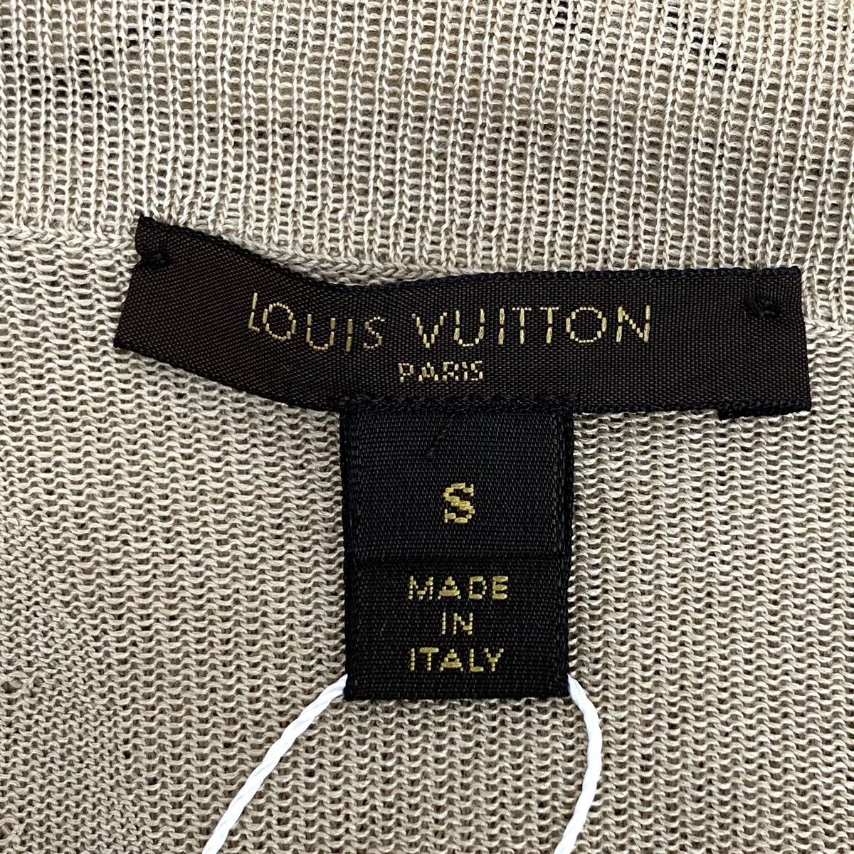 Louis Vuitton Louis Vuitton Scarf Detail Long Sleeve Knit Sweater K26WX Size S / US 4 / IT 40 - 5 Thumbnail